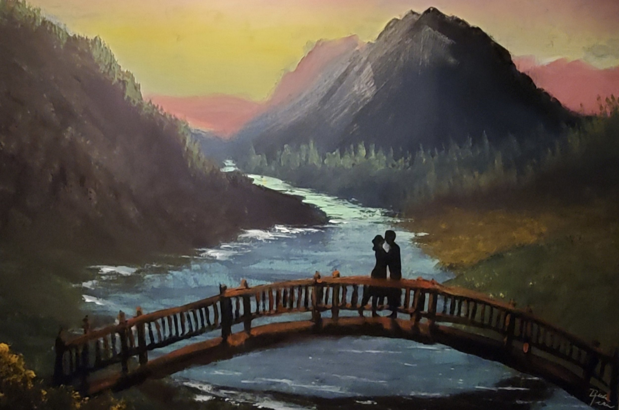 The Bridge
24" x 36" - $800