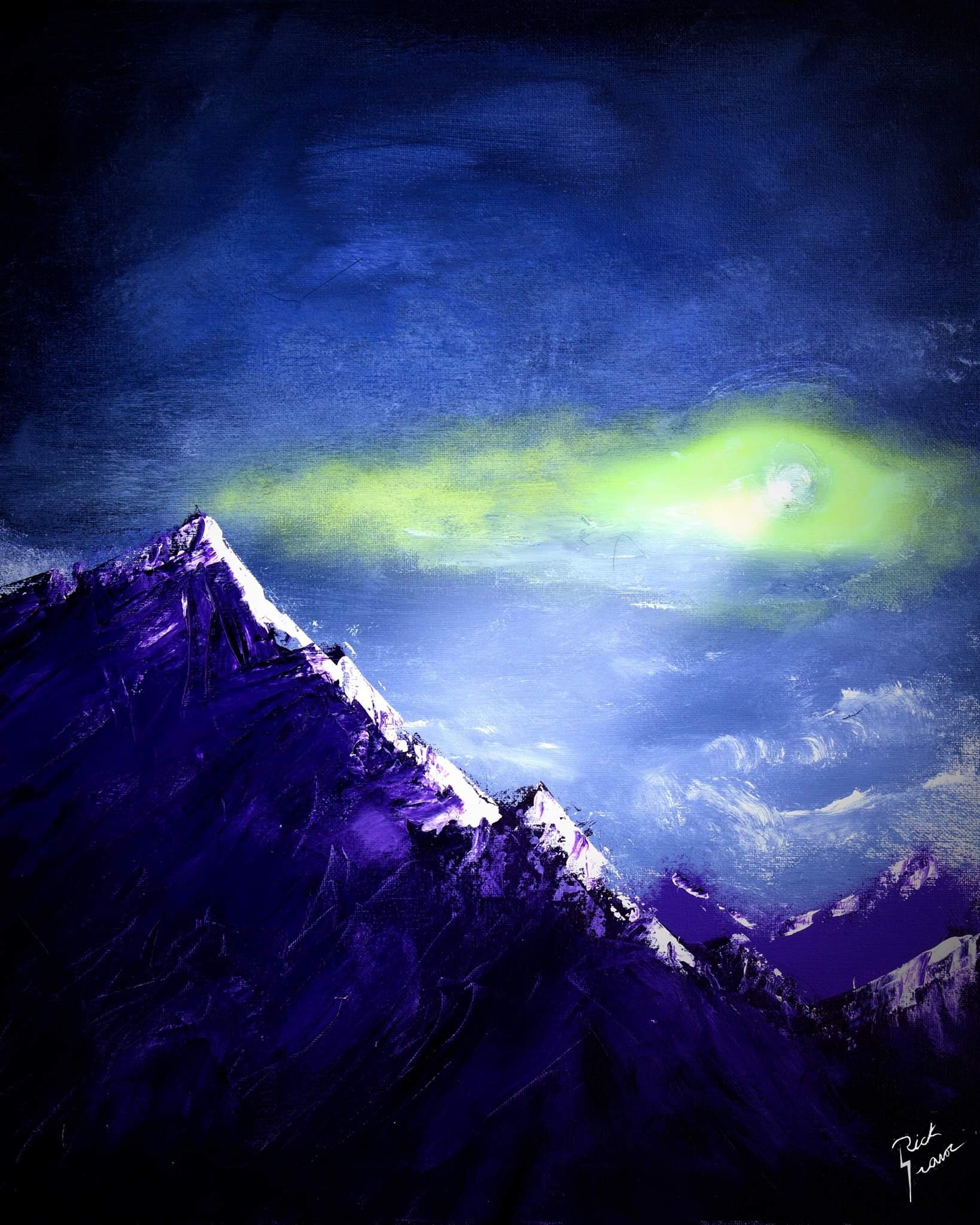 Peak into Cloud Valley
16" x 20" - SOLD