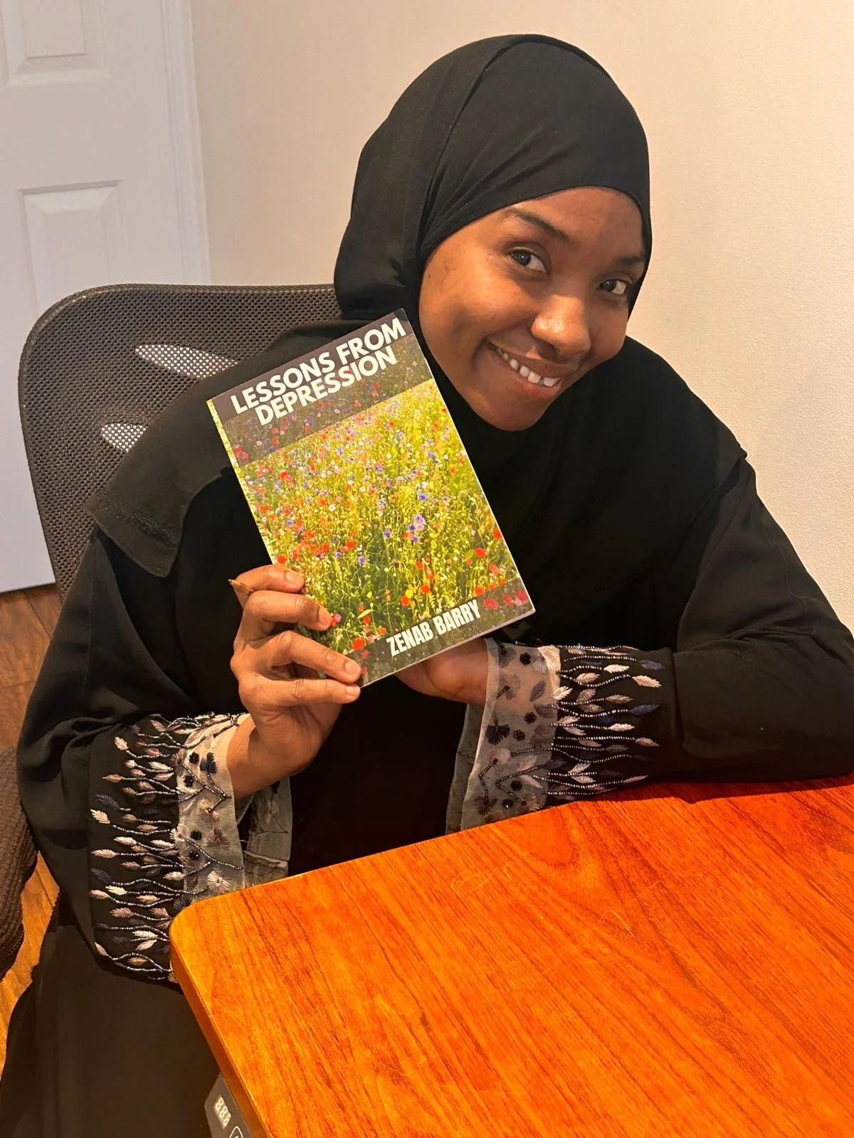 Author speak to AVP about "LESSONS FROM DEPRESSION."