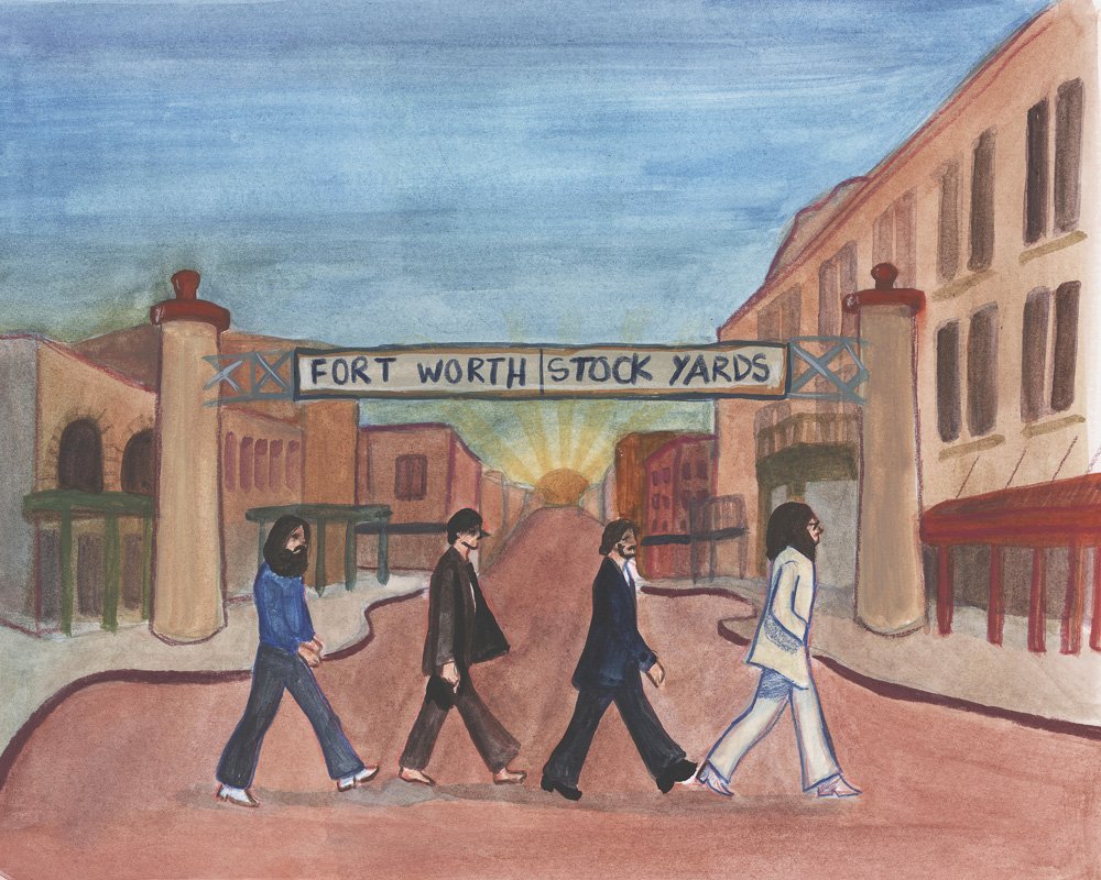 Beatles Fort Worth Stock Yards