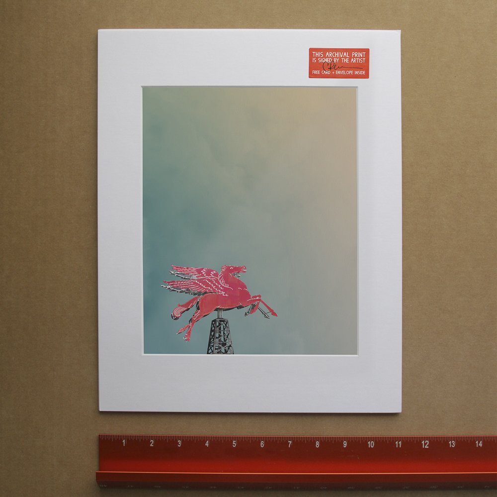 Dallas Texas Pegasus Print