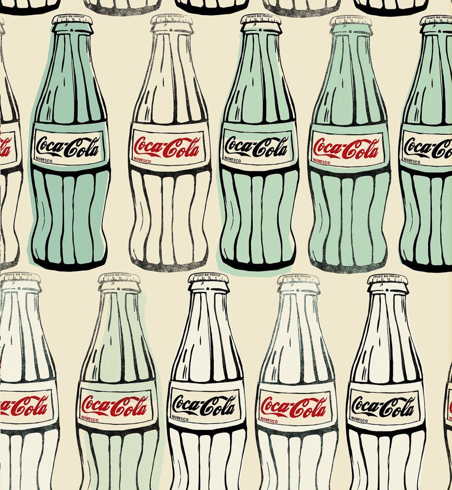 Coca Cola Warhol Inspired Pop Art Print