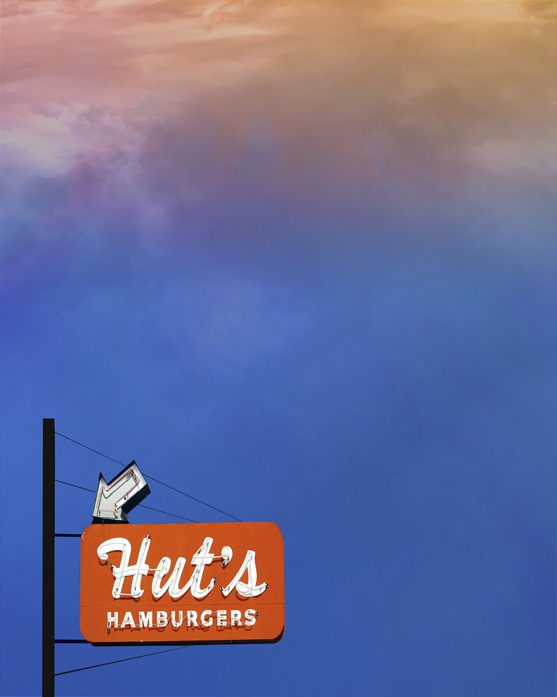 Hut's Hamburgers Austin Texas Art Print