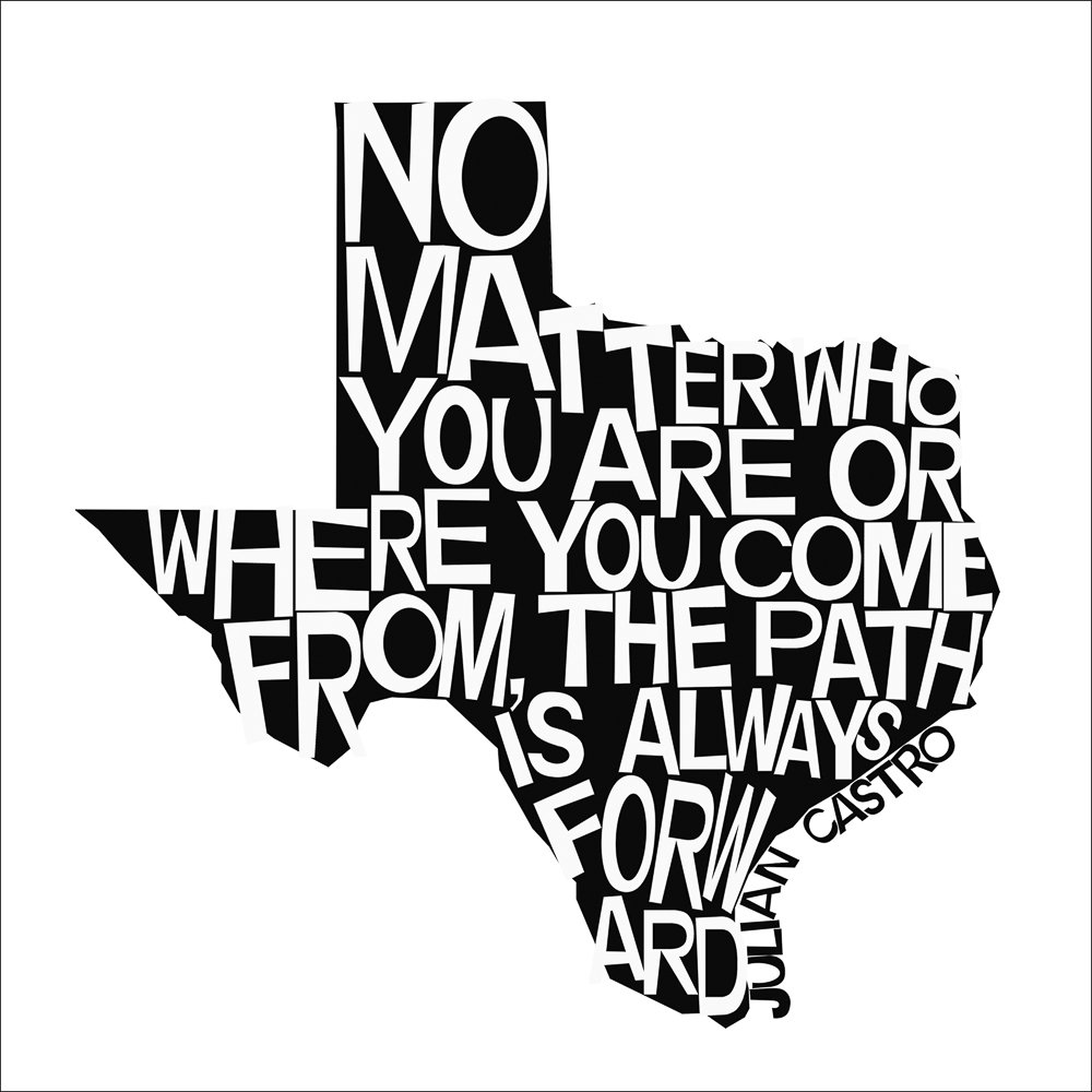 Julian Castro Quote - "No matter who you are or where you came from, the path is always forward." - Julian Castro, San Antonio, Texas