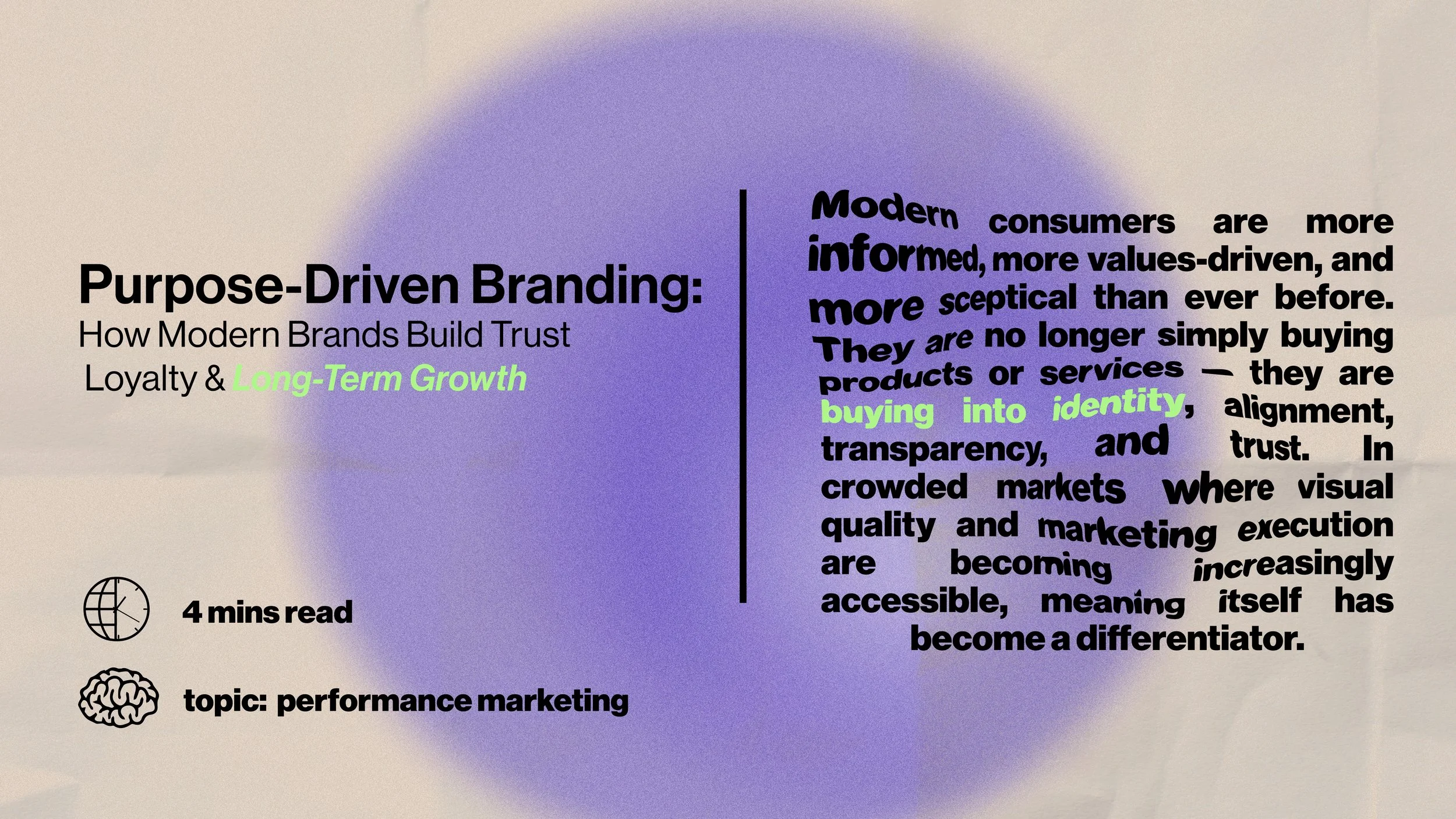 Purpose-Driven Branding: How Modern Brands Build Trust, Loyalty &amp; Long-Term Growth