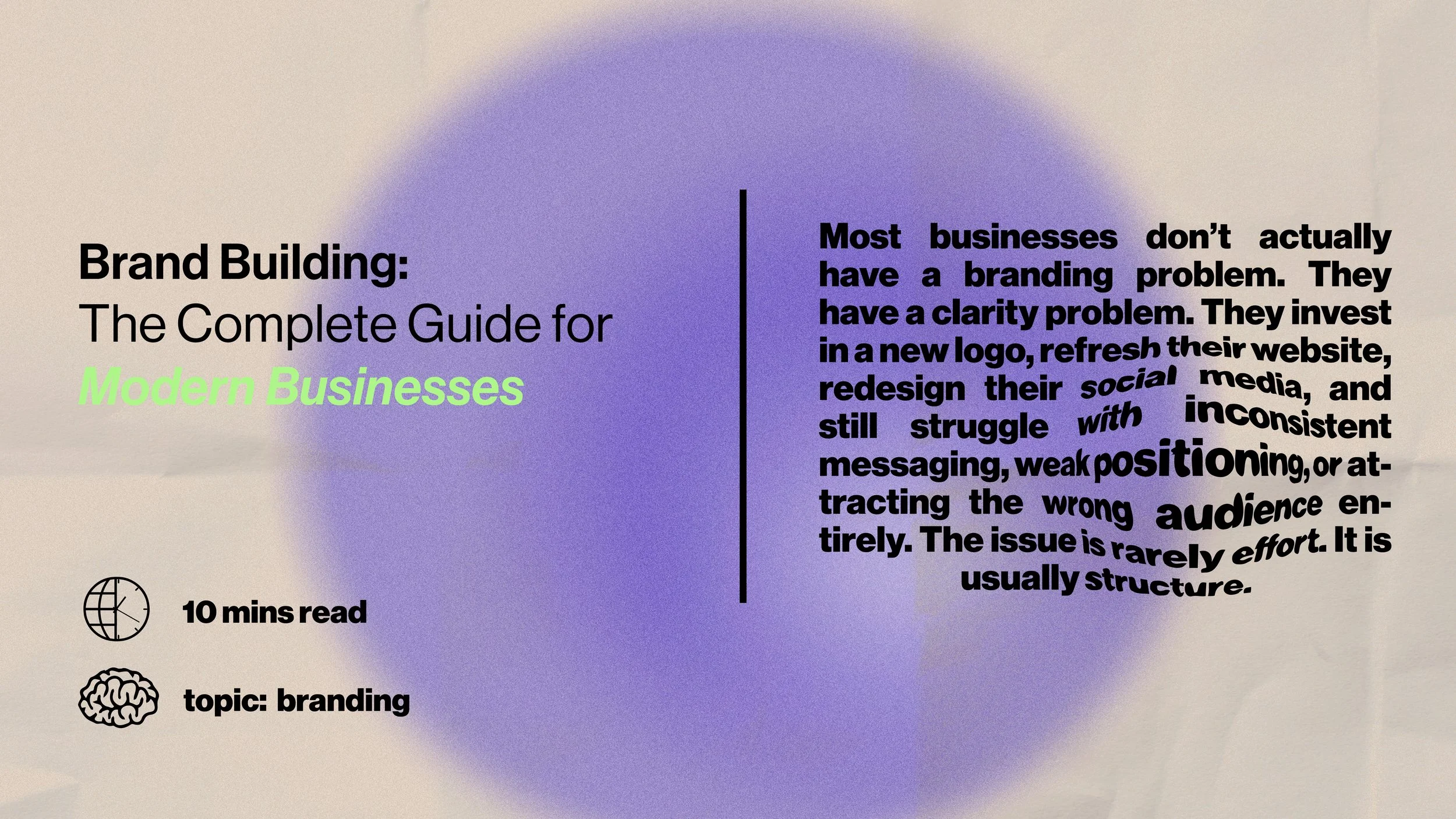 Brand Building: The Complete Guide for Modern Businesses