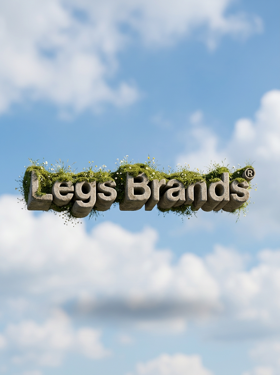logo with cloud and greenery features