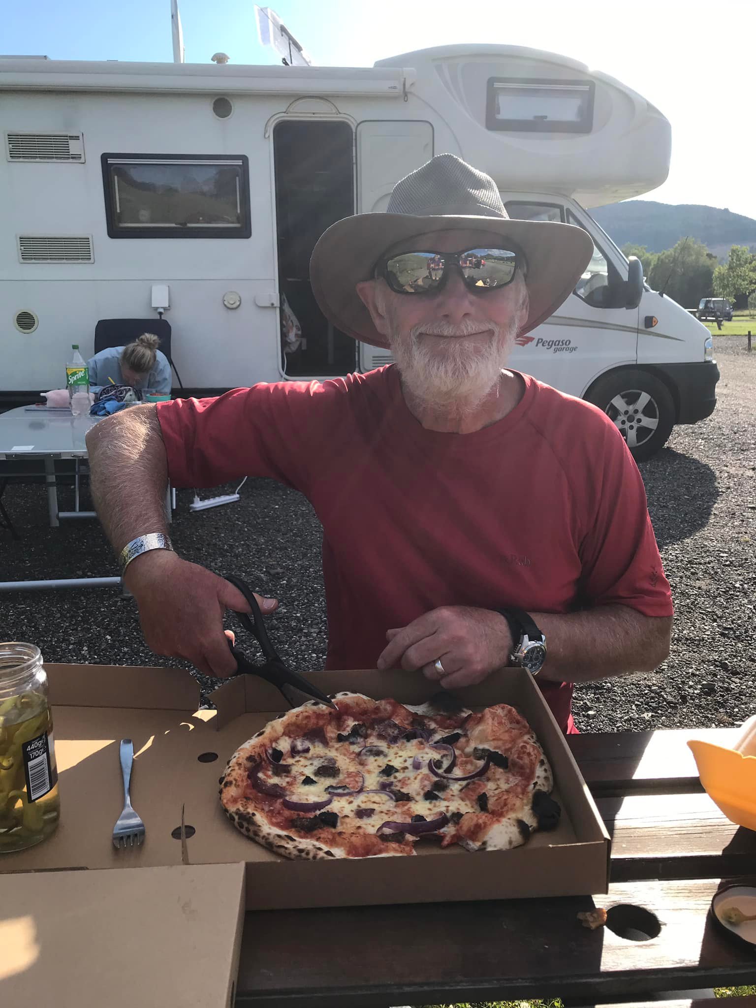 Haggis and Jalapeno Pizza