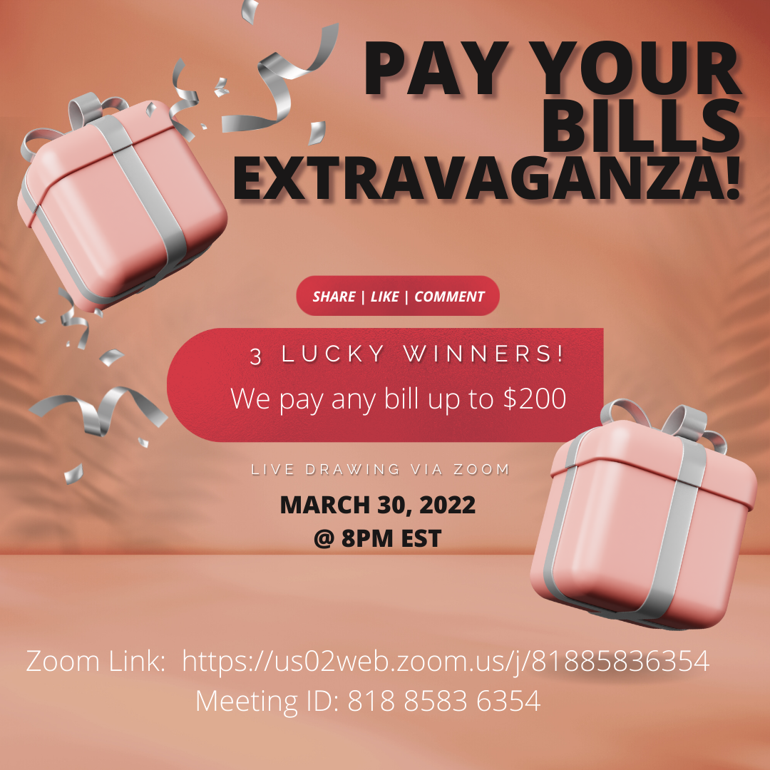 Pay Your Bill Extravaganza!