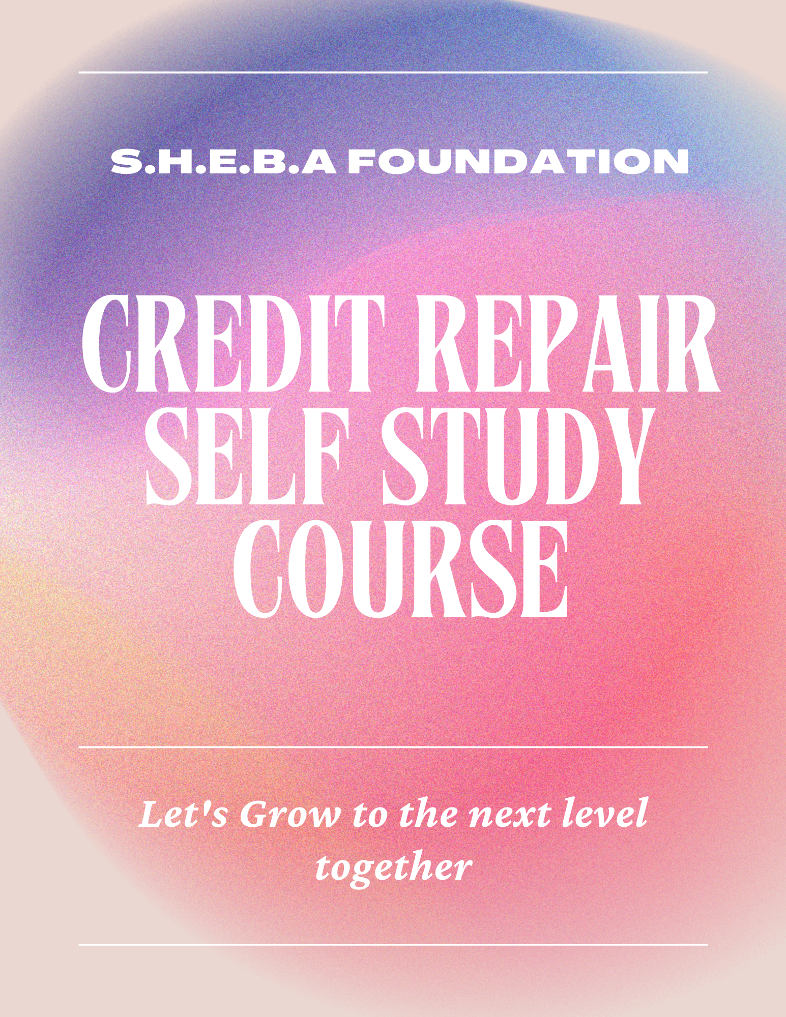 Self Study Credit Repair Course