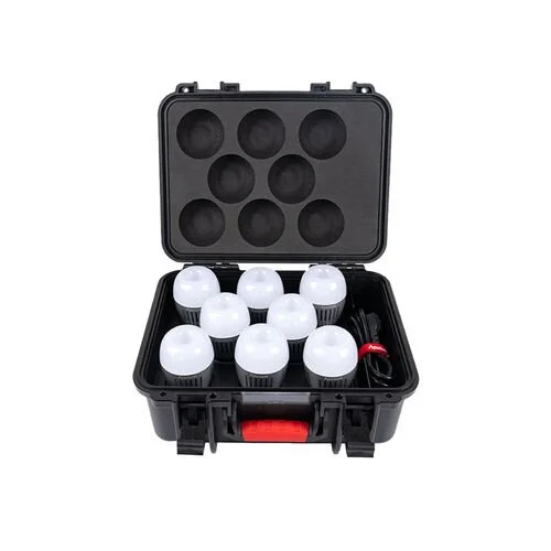 Rent an Aputure Accent B7C 8-light kit in Cardiff from Protem Lighting