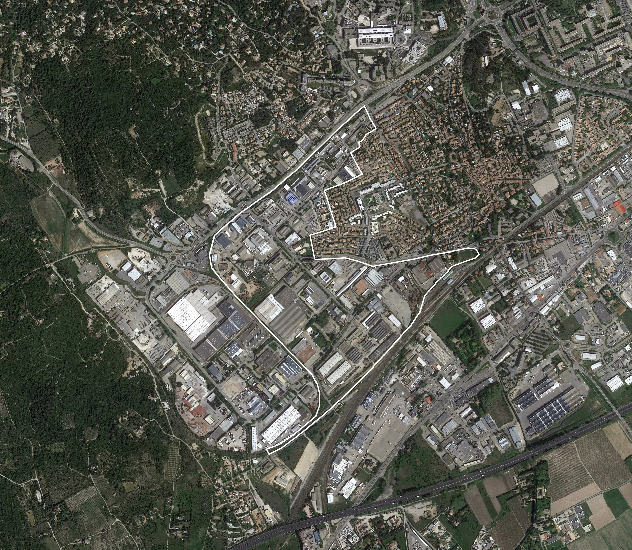 Projet urbain métropolitain de la Porte Ouest, Nîmes (30)