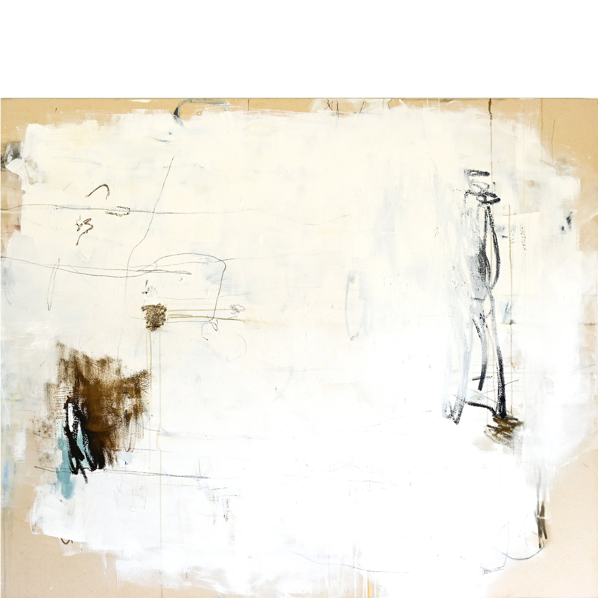in this day born of friends, an ocean covering everything | 60"x72"