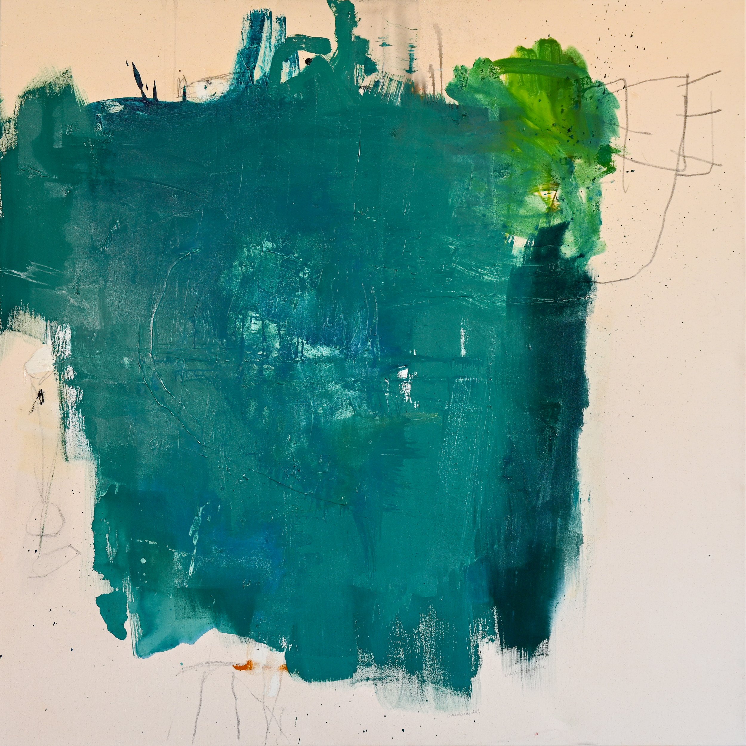 here we go into the wide gardens 2  | 60"h x 60"w | inquire