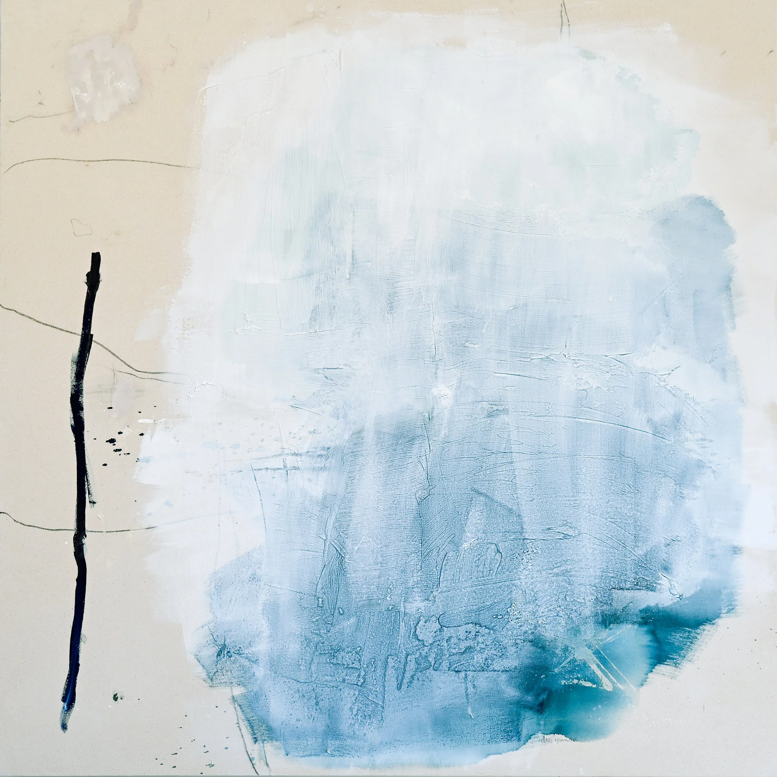 night wants to kiss you and be on his way  | 60"h x 60"w | inquire