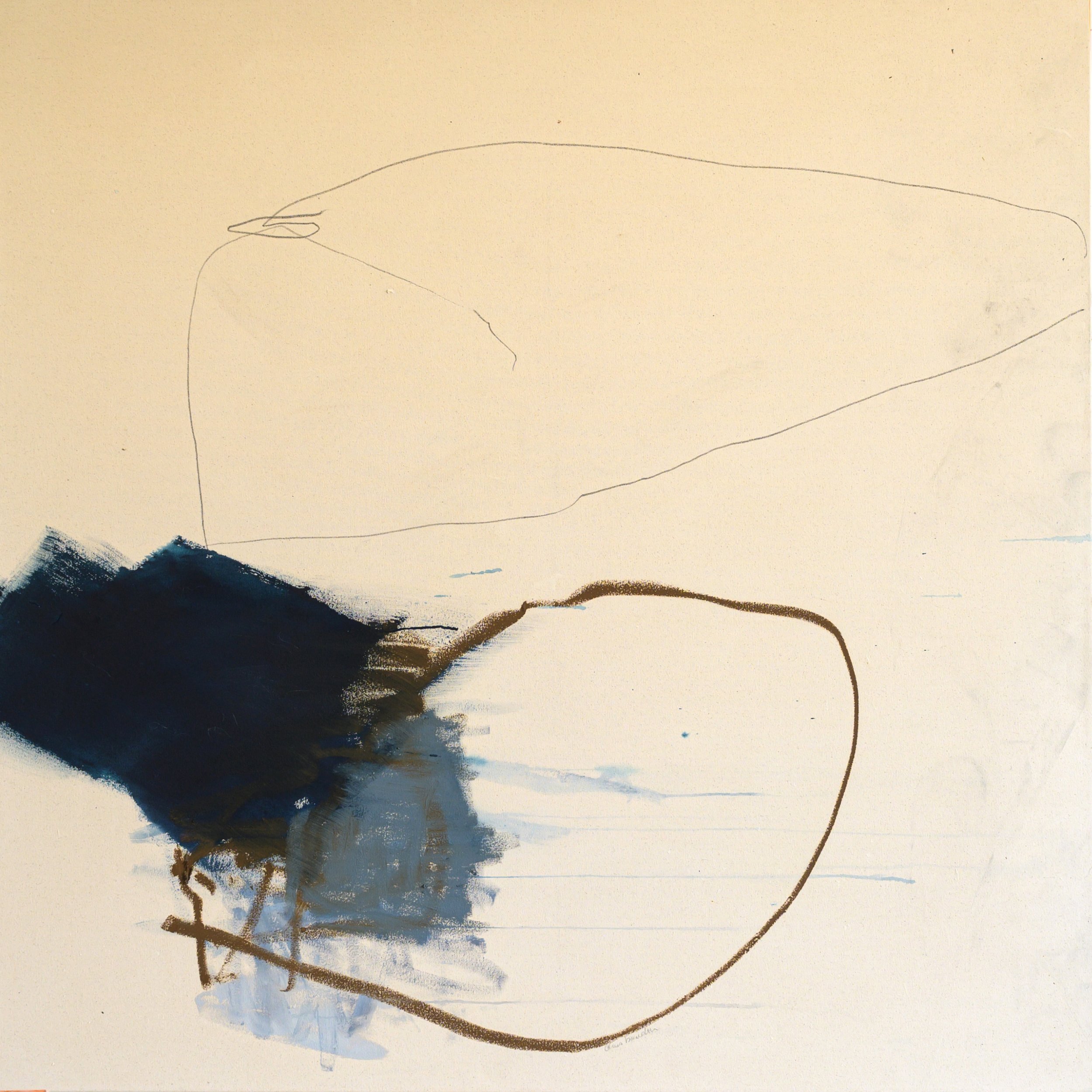 one holds the light; one tells the story | 60"x60"