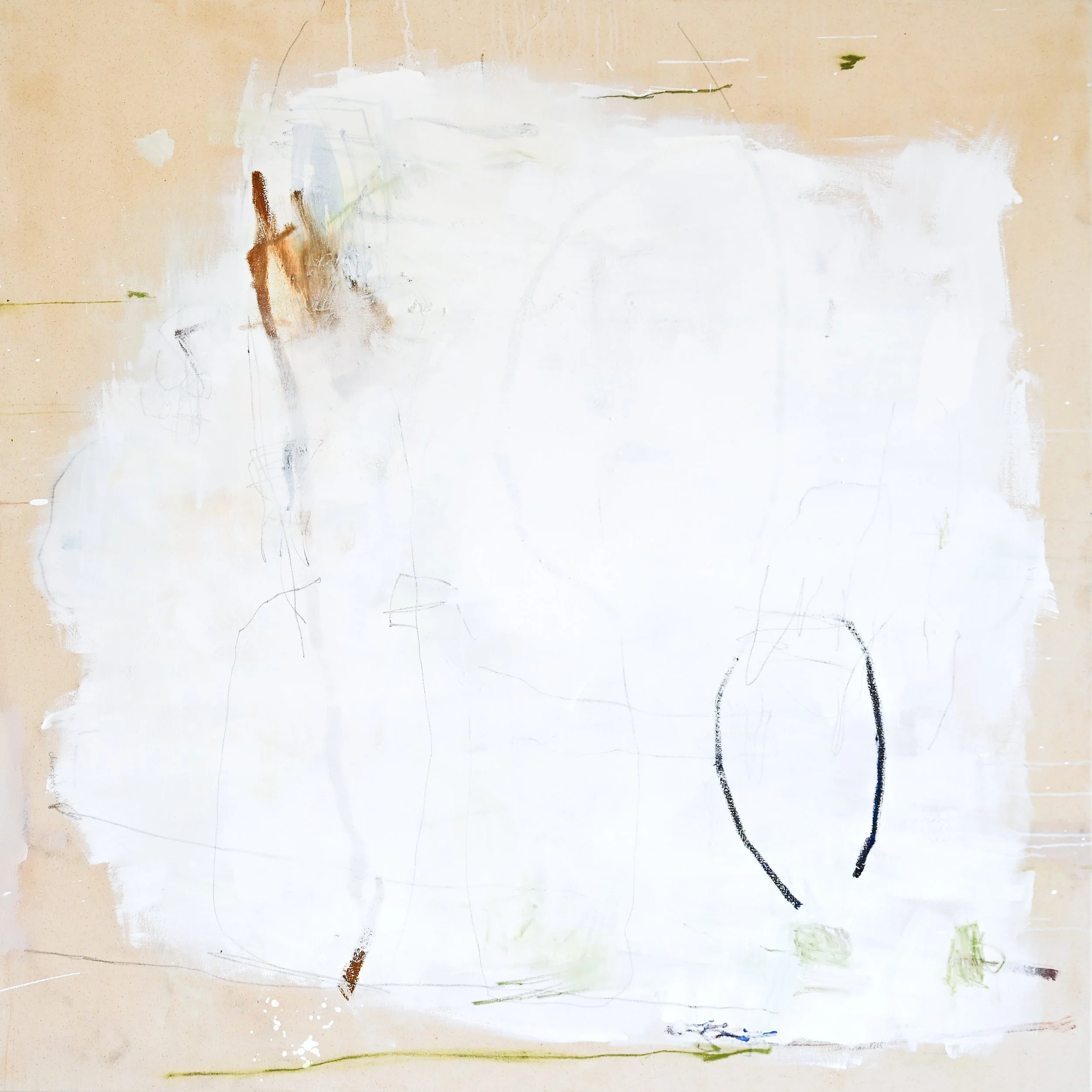 at night i open the window and ask the moon to come 2 | 60"h x 60"w | inquire