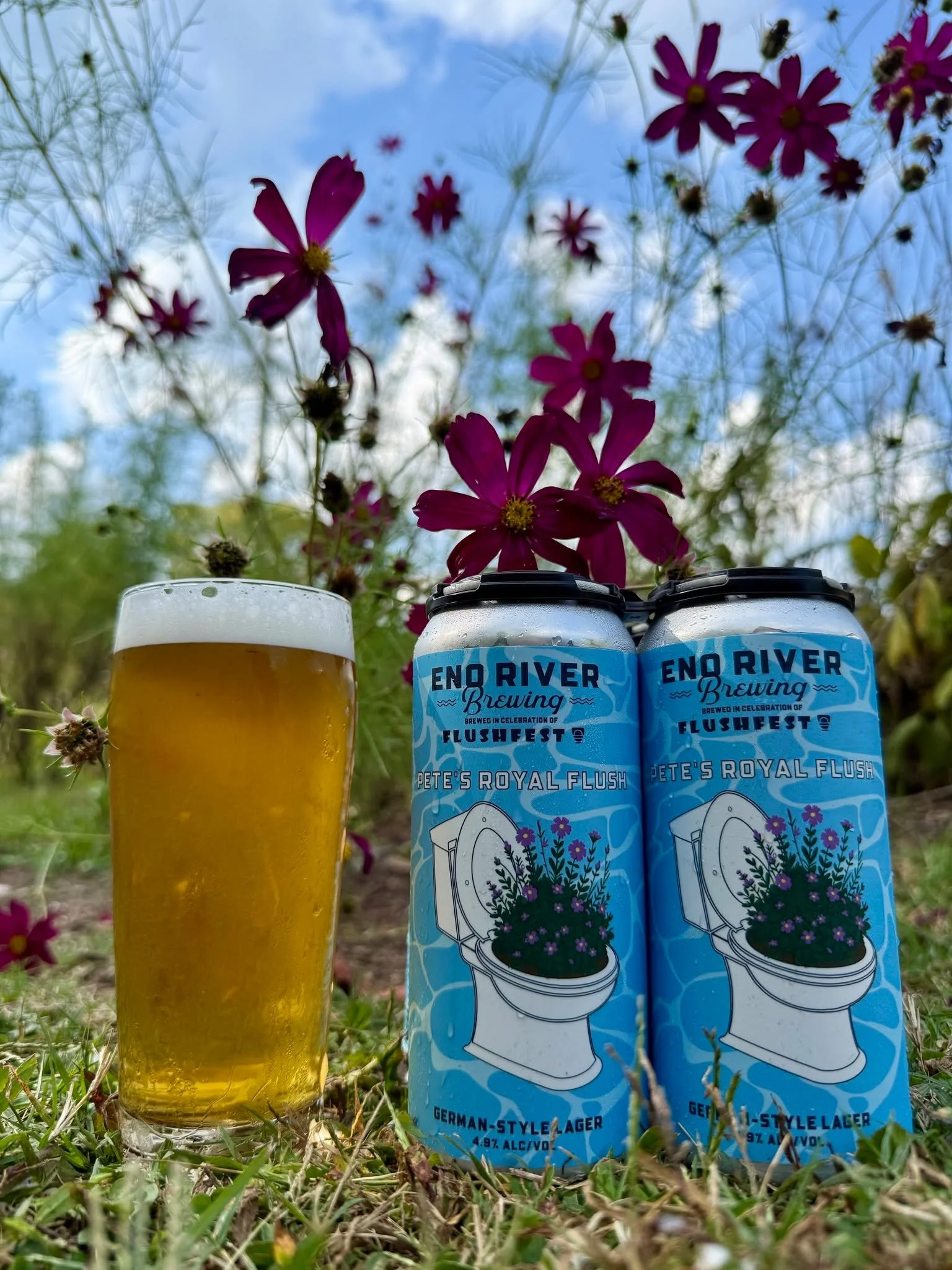 🚨🚨🚨 !!! New Beer Alert !!! 🚨🚨🚨

We are so excited to be a hosting venue for Flush Fest 2025 taking place next weekend, October 3rd and 4th! 

Flushfest was founded in 2017 when independent filmmaker Grace Beeler sought funds to complete a docum