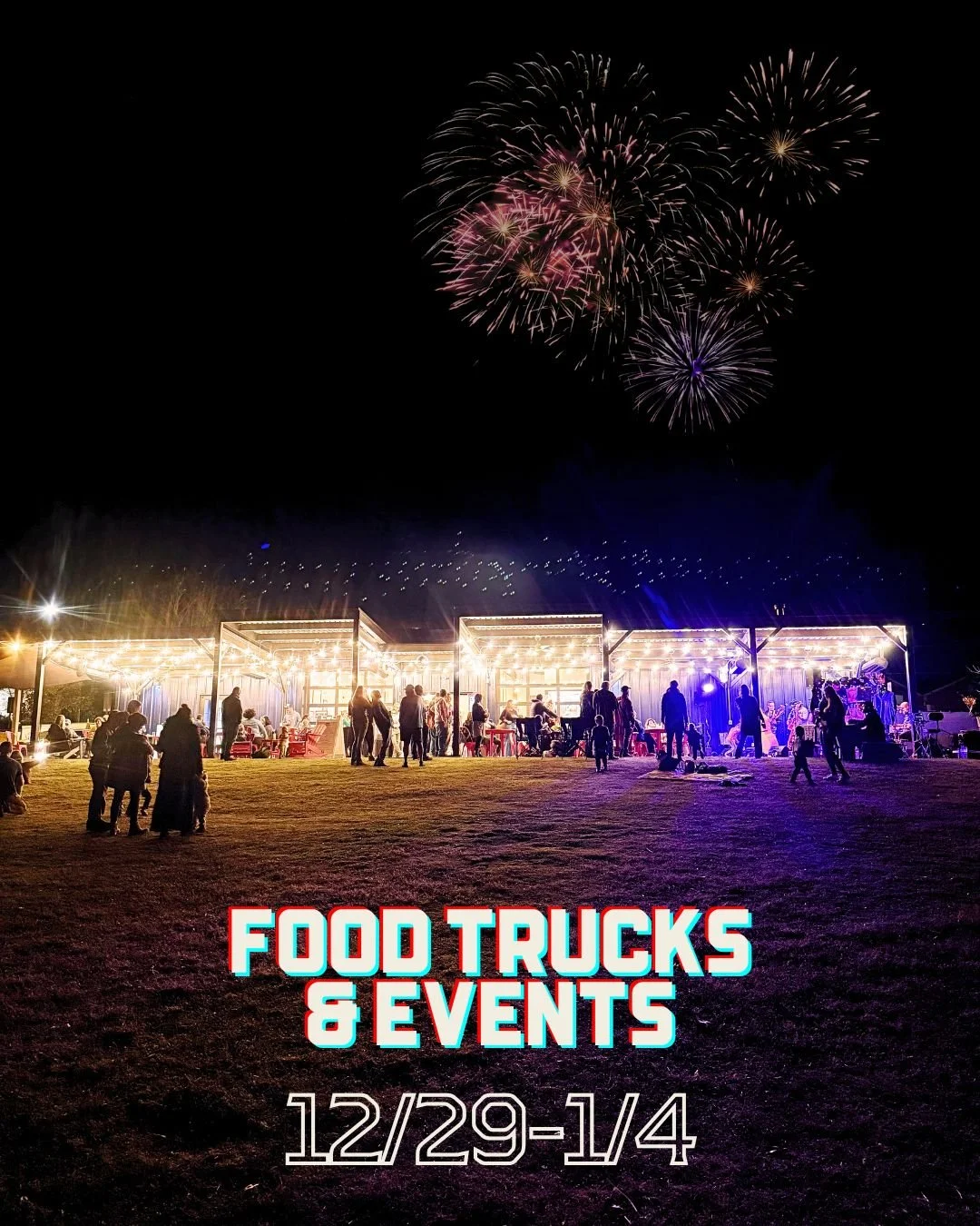 We made it folks... it is officially that time where the days between Christmas and New Years run together, time isn't real, still no work or school, and you have no idea what to do 🤷&zwj;♀️ We've got you covered with a bomb line up of food trucks +
