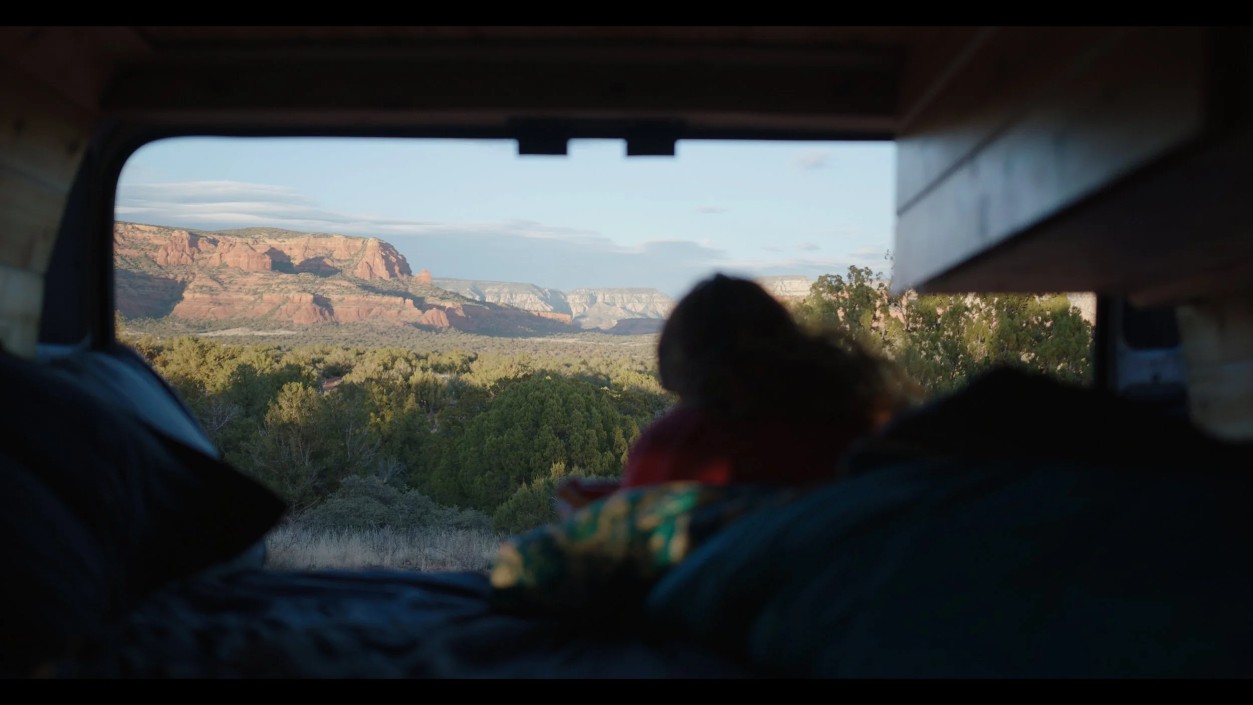 The classic #vanlife shot in Sedona, Arizona