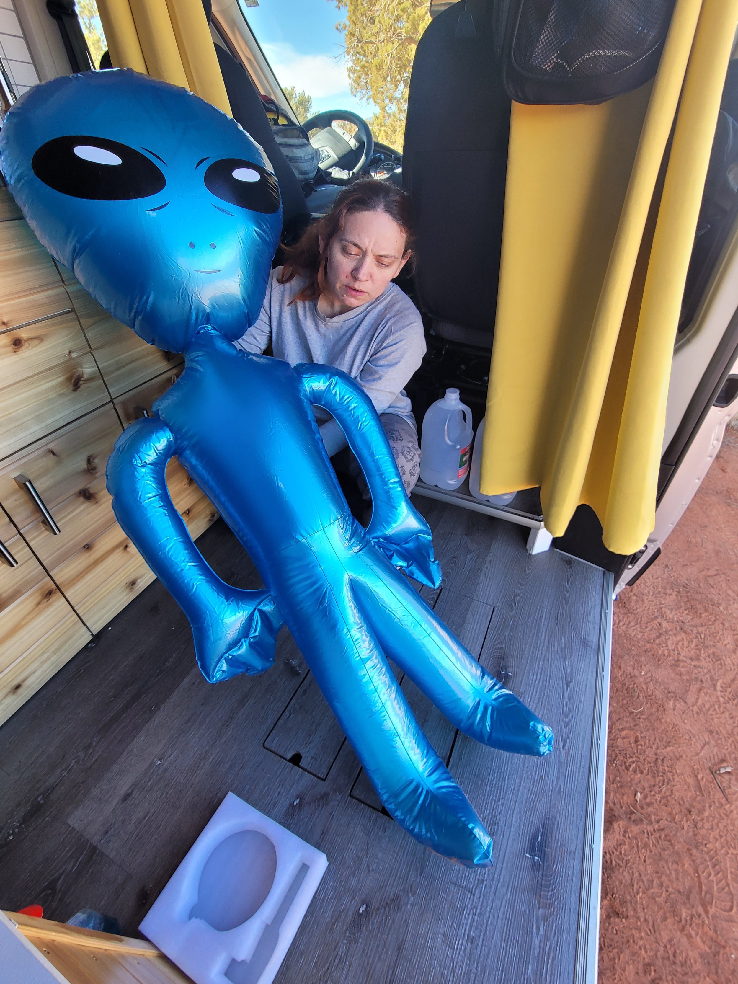 Ash's co-pilot and her only friend when the connection gets bad.