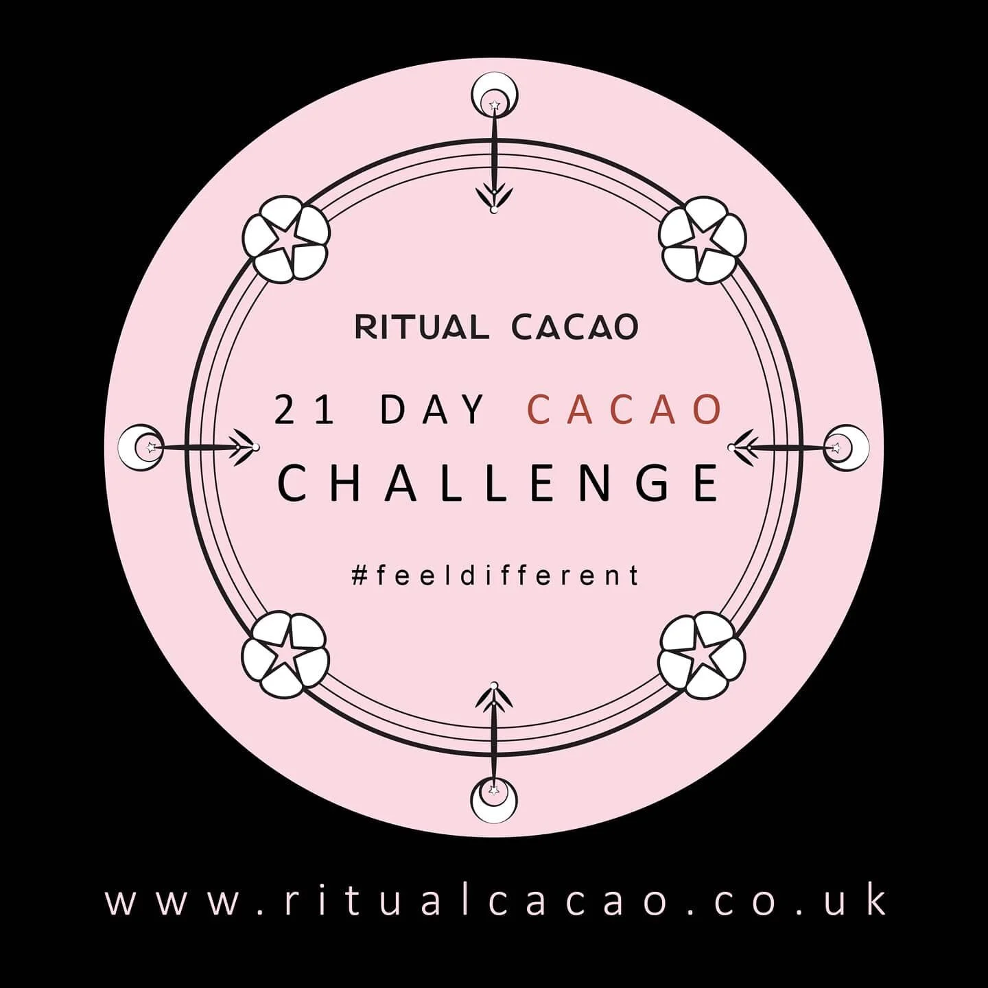 I'm momentarily breaking my lockdown silence to tell you about the 21 day cacao challenge. :) I've been involved with Ritual Cacao for a couple of years now - and this is looking like a fabulous way to embrace lockdown consciously.

Coinciding perfec