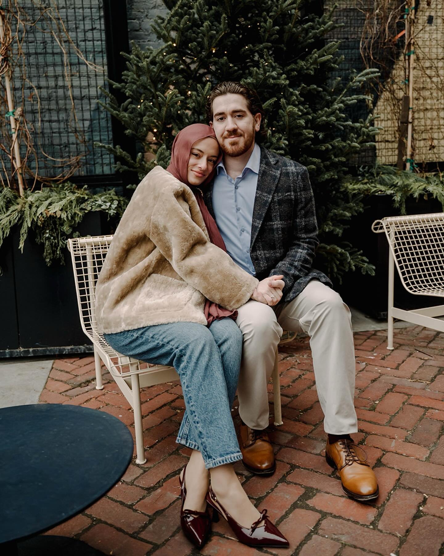 A chilly afternoon in downtown Detroit