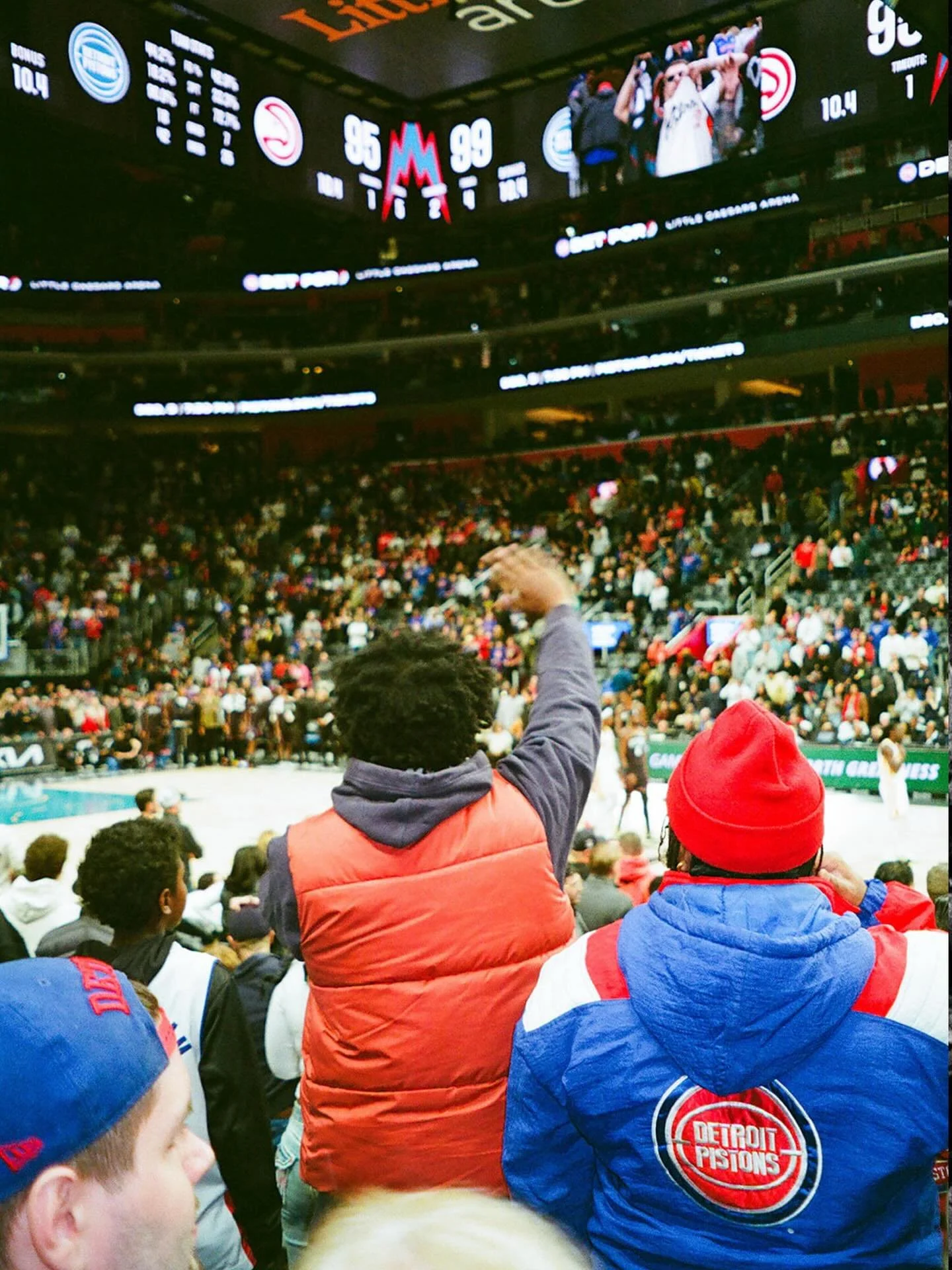 It&rsquo;s truly been a pleasure being a @detroitpistons fan this year. 

Here&rsquo;s some art I made from my seat so far this season. 

All shot on film with an Olympus stylus