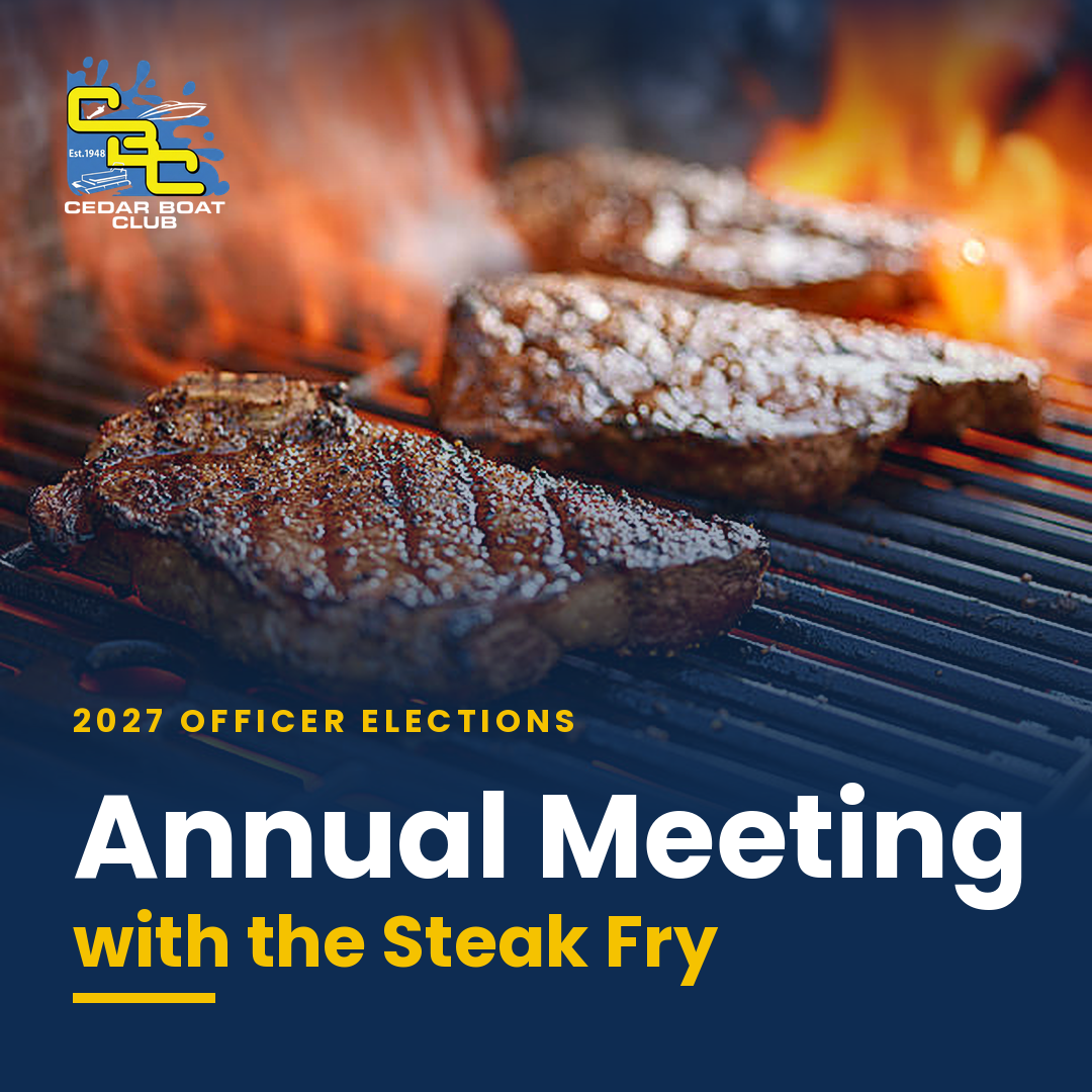 Steak Fry and Annual Meeting: Sunday, October 25