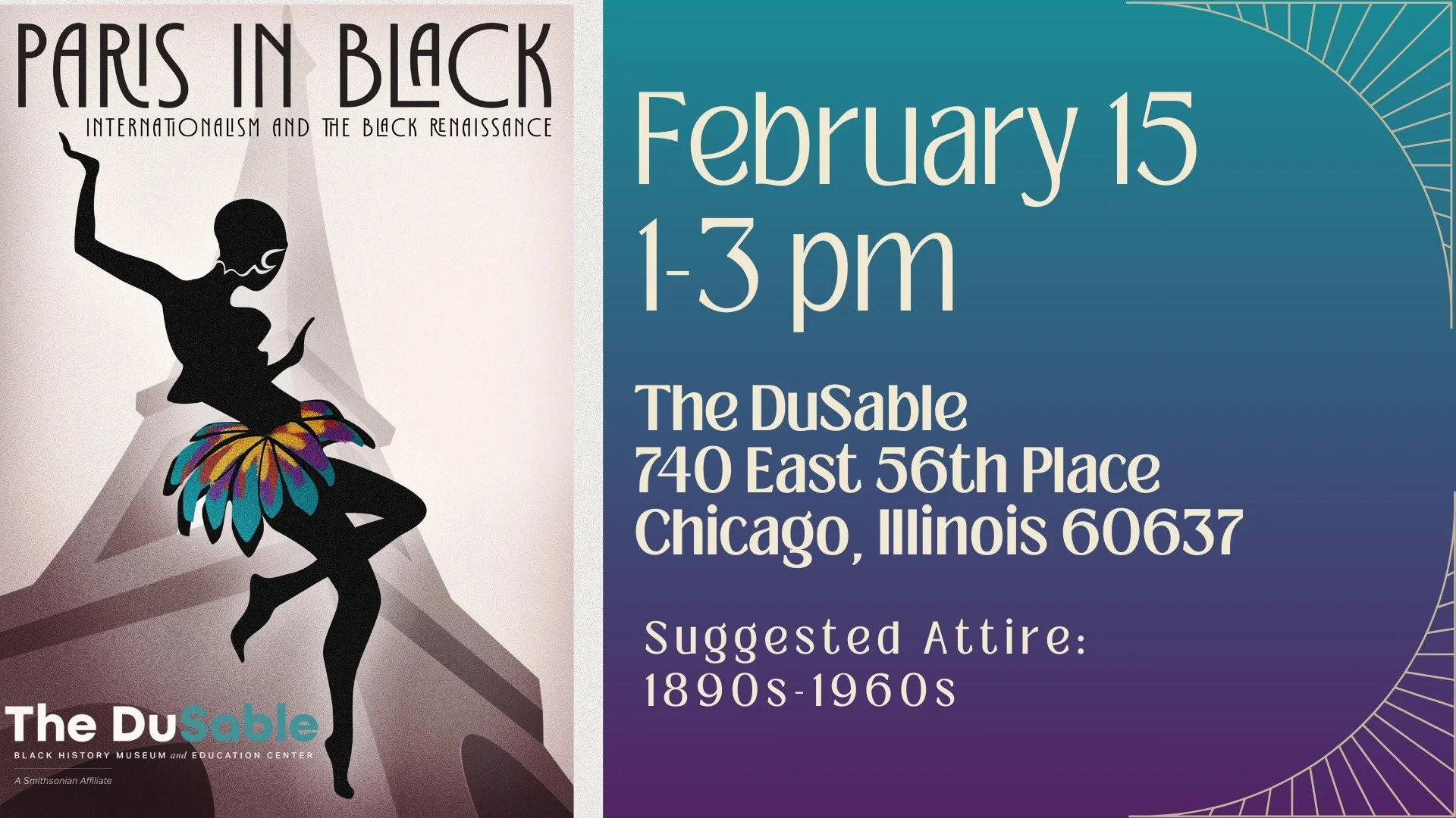 "Paris in Black" at the DuSable