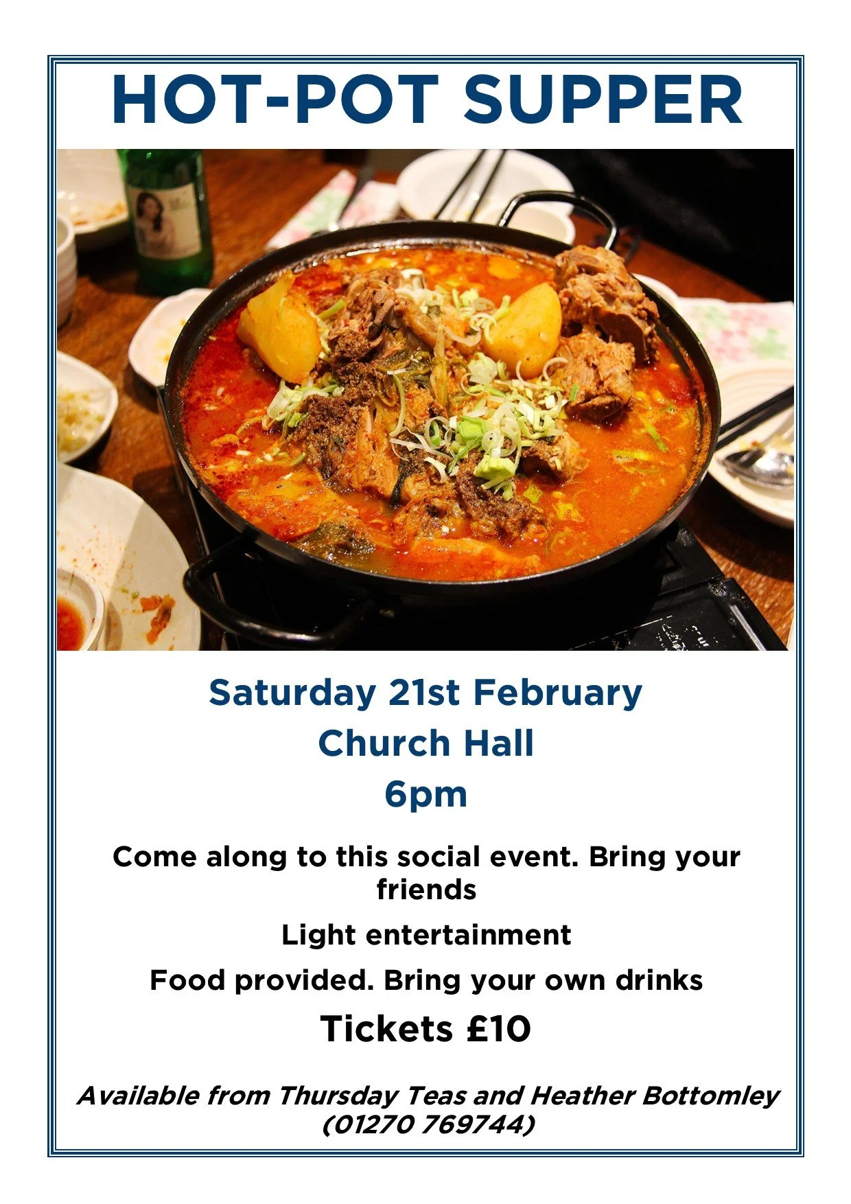 Picture of a casserole dish full of food