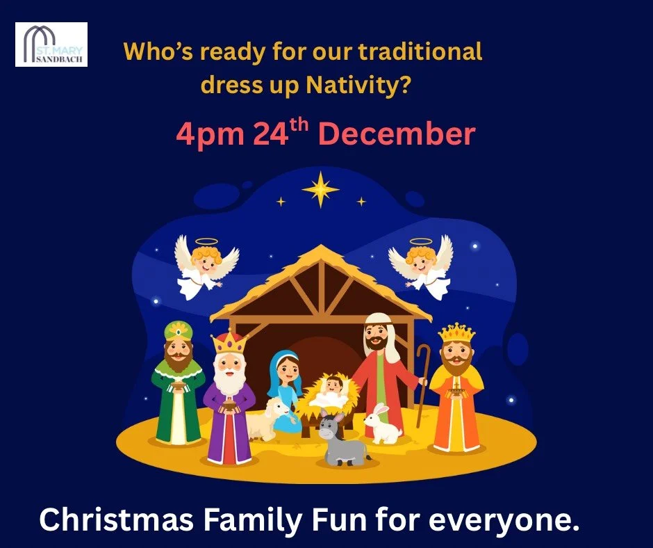 Dress Up Nativity 4pm 24th December