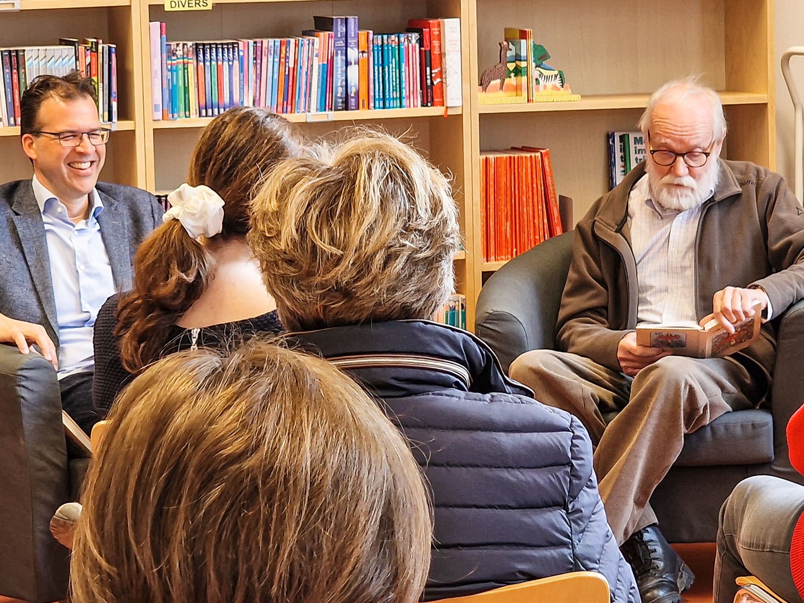 22.04.2023 Book reading with Pit Schlechter