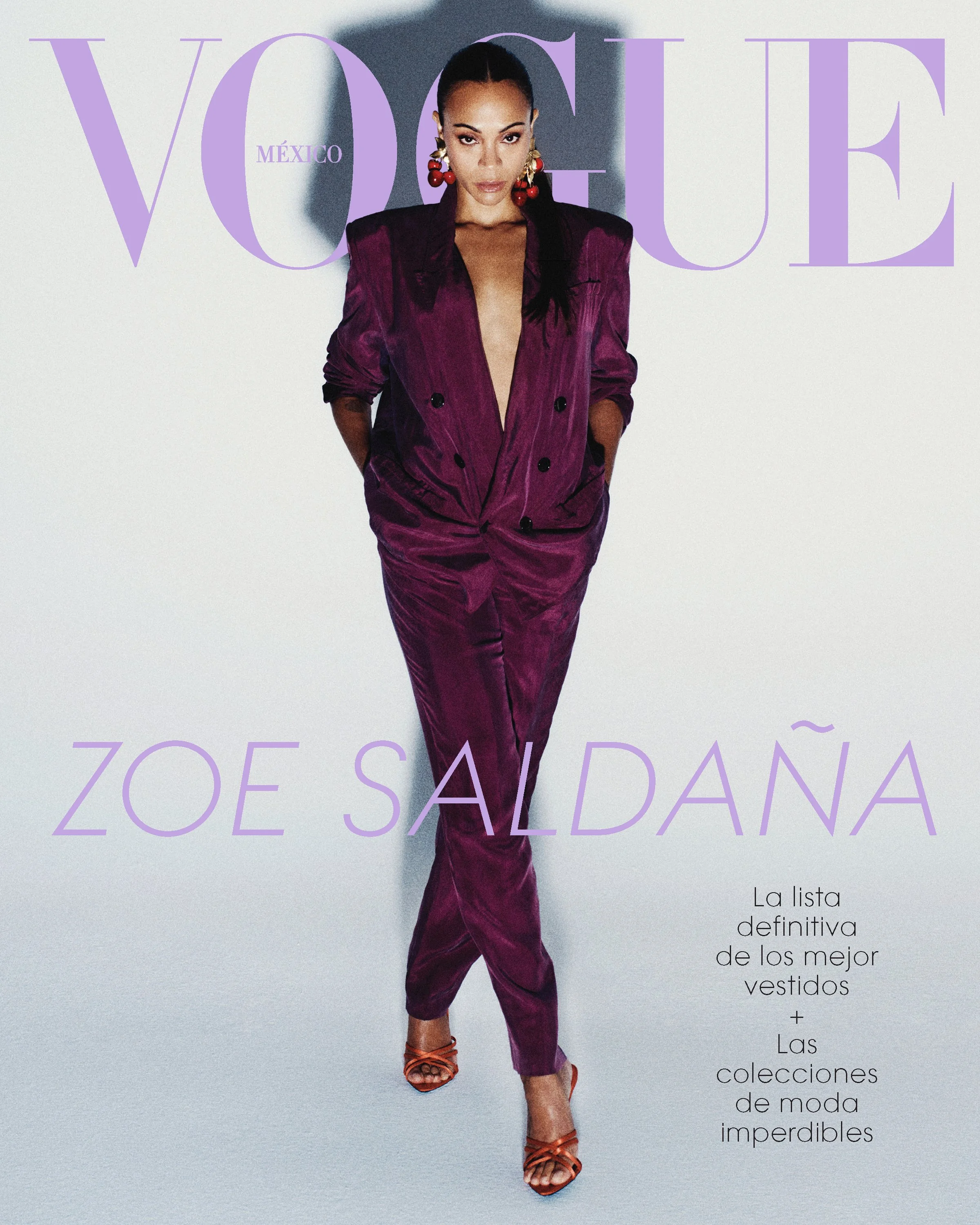 Zoe Saldaña for Vogue Mexico & Latin America 