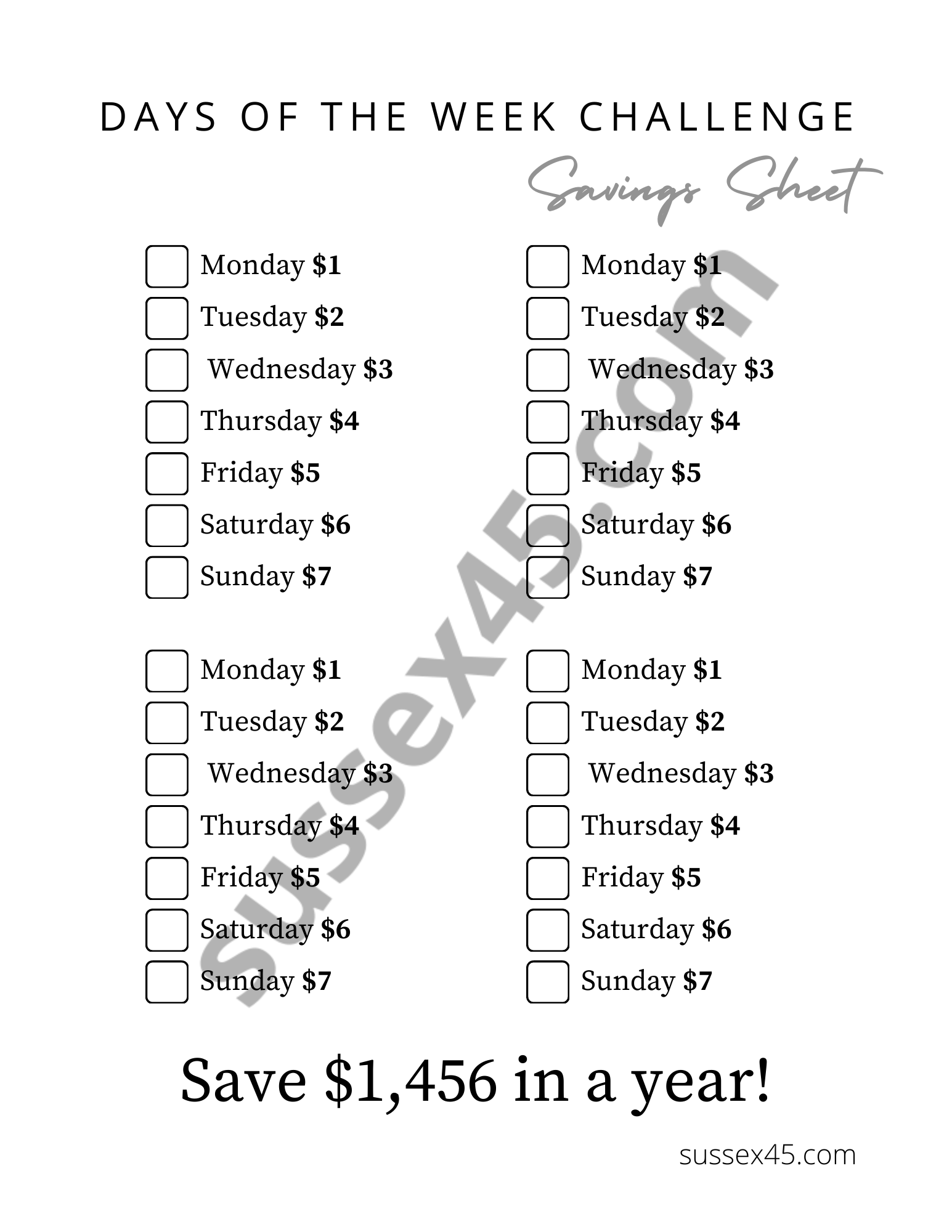 Days of the Week Challenge Savings Sheet Watermark.png