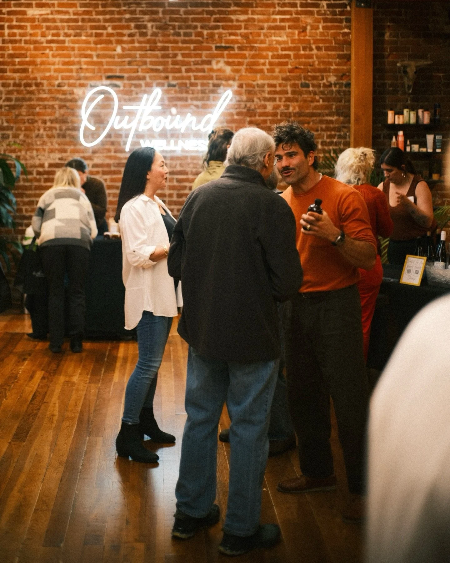 We are still smiling from Friday night. 
Thank you to everyone who showed up, brought friends, met the practitioners, and helped fill Outbound with the kind of energy that reminds us why we do this in the first place. Getting to share the space, conn