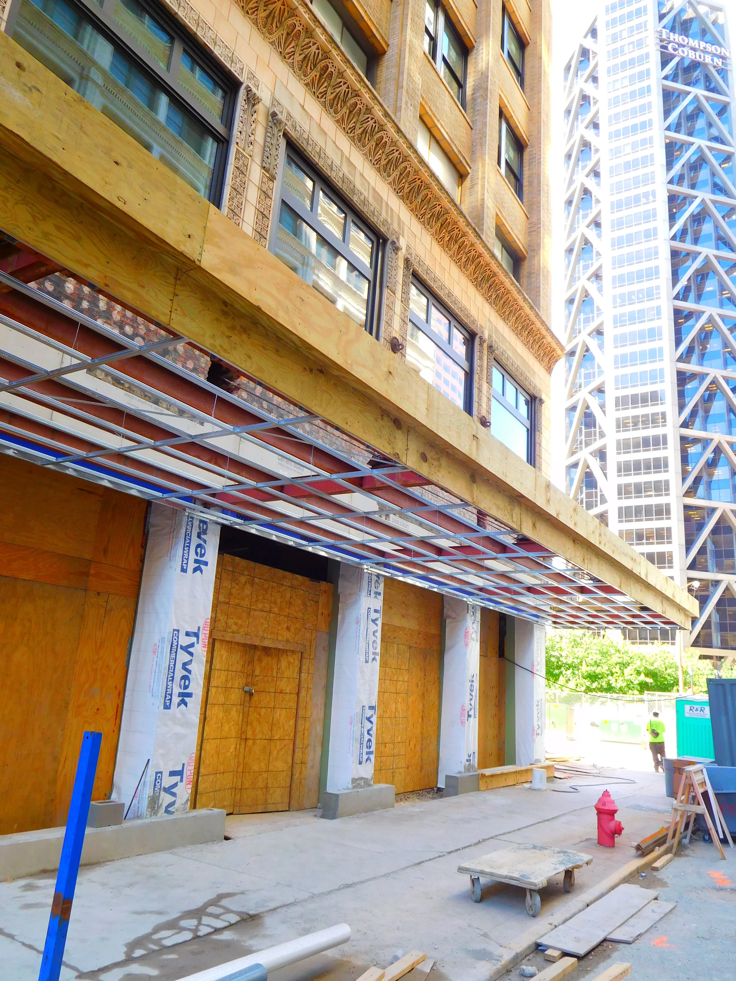 In Progress: The Union Trust Building's Transformation into Hotel Saint Louis