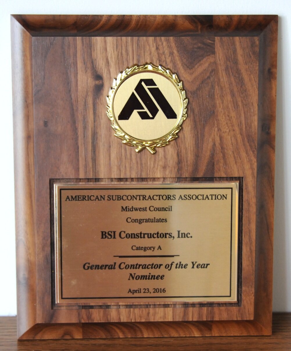 BSI Receives Nomination from the ASA