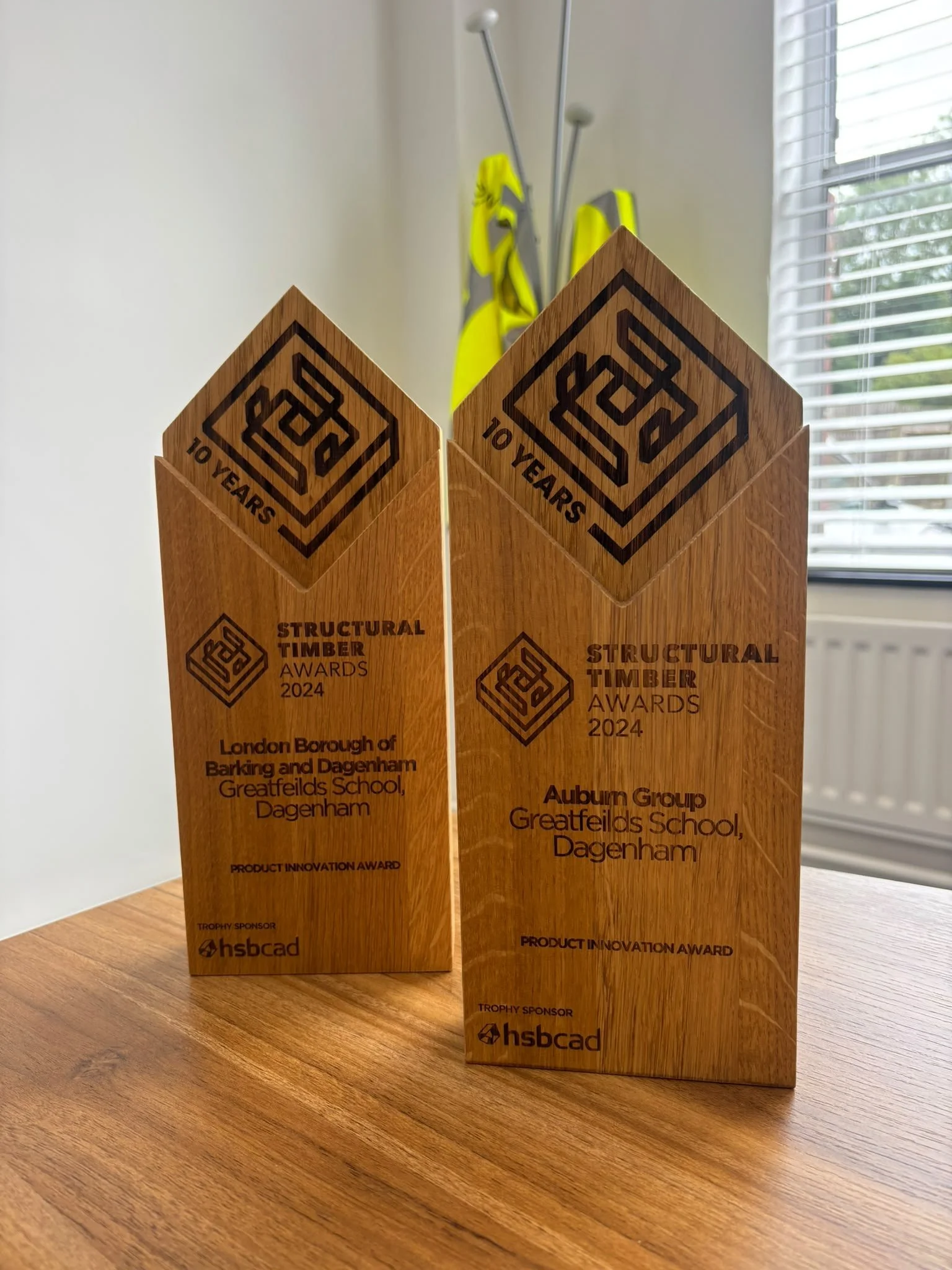 Auburn Group Wins Two Product Innovation Awards at the Structural Timber Awards 2024