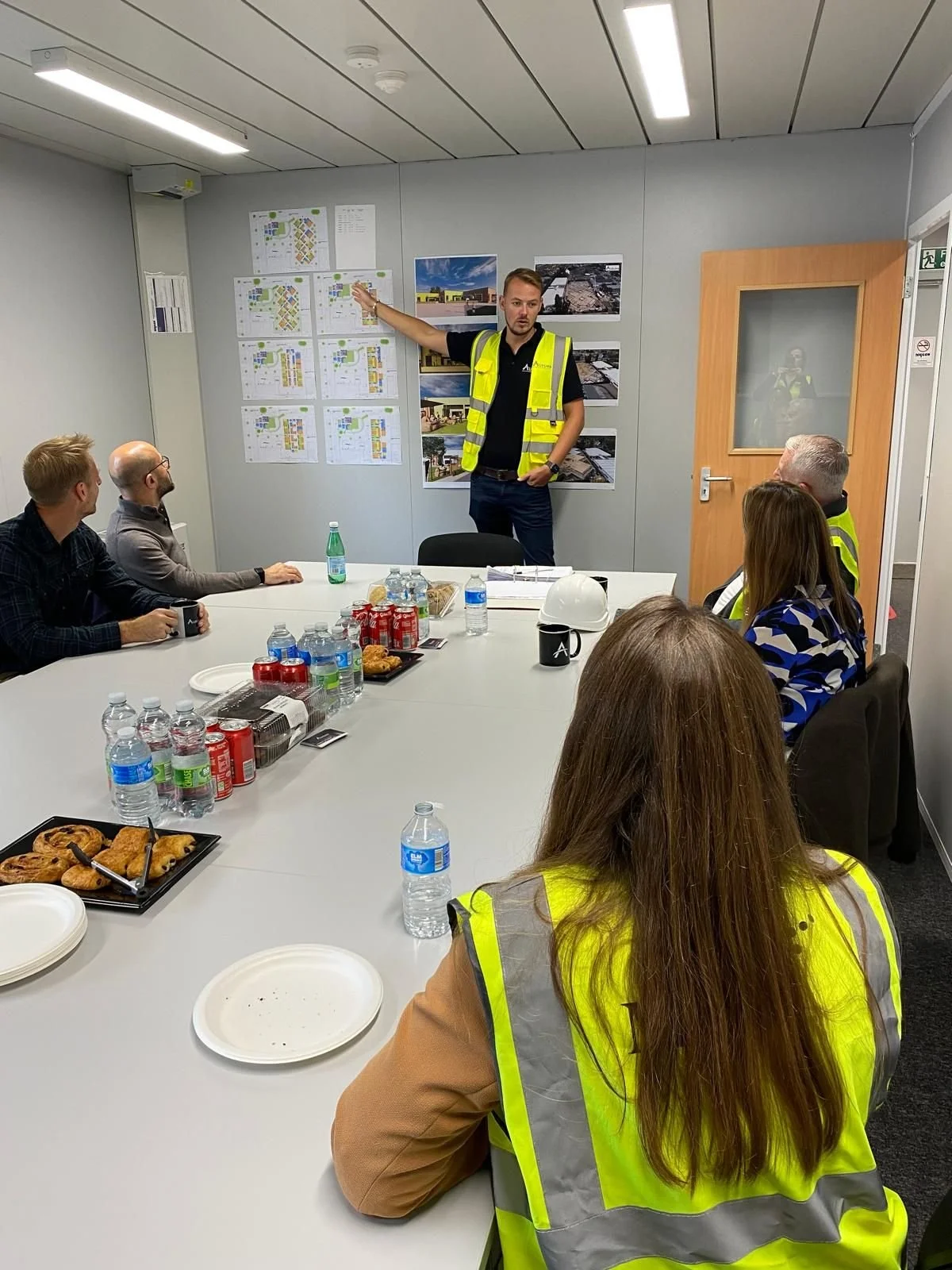 Trinity School Open Day – Today’s the Day!
 
The team is all set and welcoming guests to our live site open day at Trinity School in Dagenham.
 
It’s a chance to explore a truly unique SEND school design, see our 2D panelised system in action, and ch