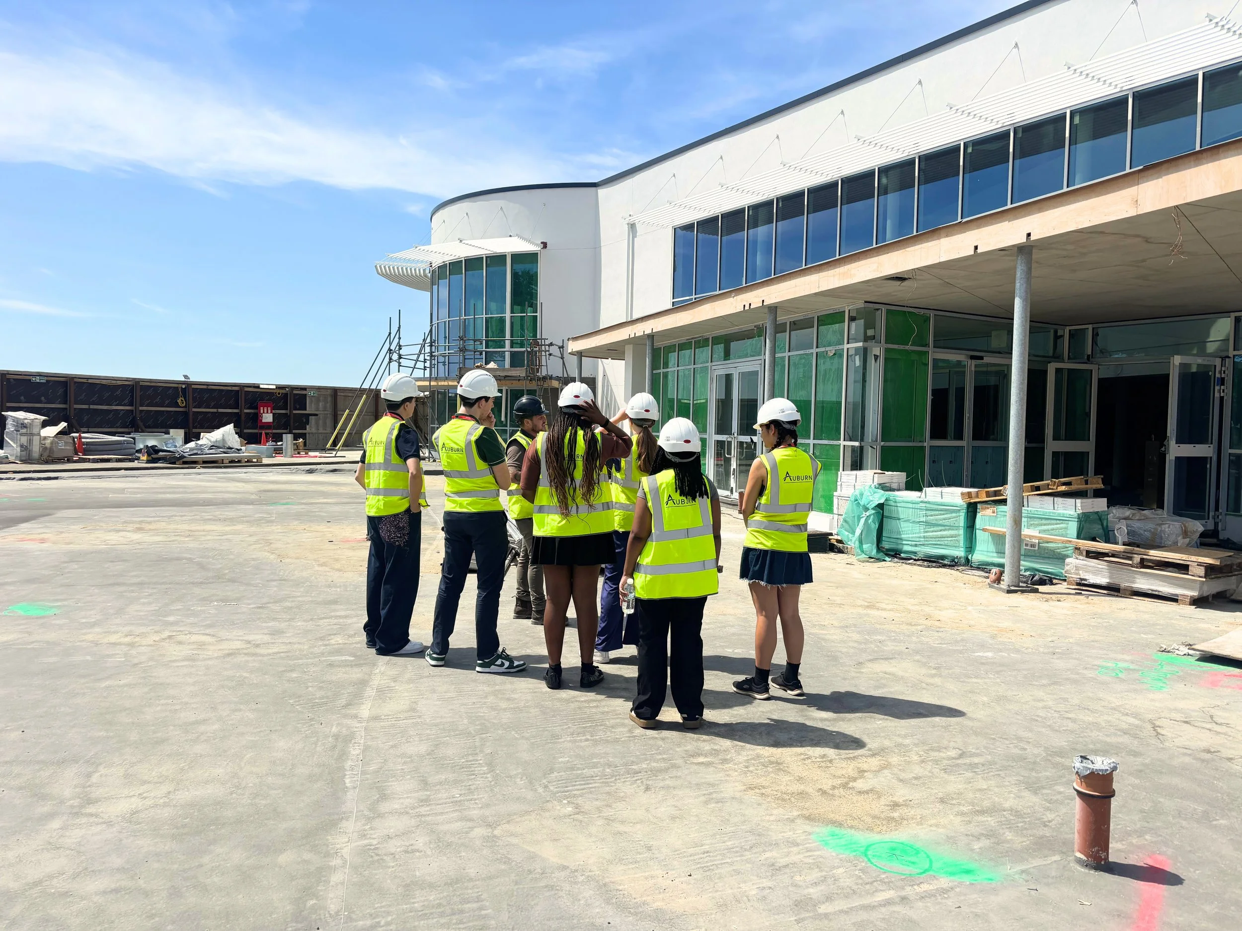 We recently welcomed college students on-site at Southend Theatres for an exclusive behind-the-scenes tour of the latest refurbishment progress.

During the guided tour, our team shared insights into the work carried out at the Cliffs Pavilion and hi