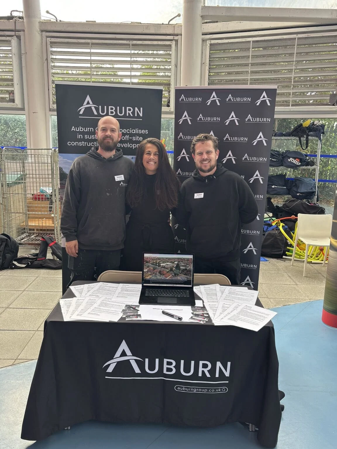We were delighted to attend our second student engagement event with South Essex College Groups, joining the Southend On Sea College Freshers Fair yesterday.

The Auburn Group team spent the afternoon speaking with students about the construction ind