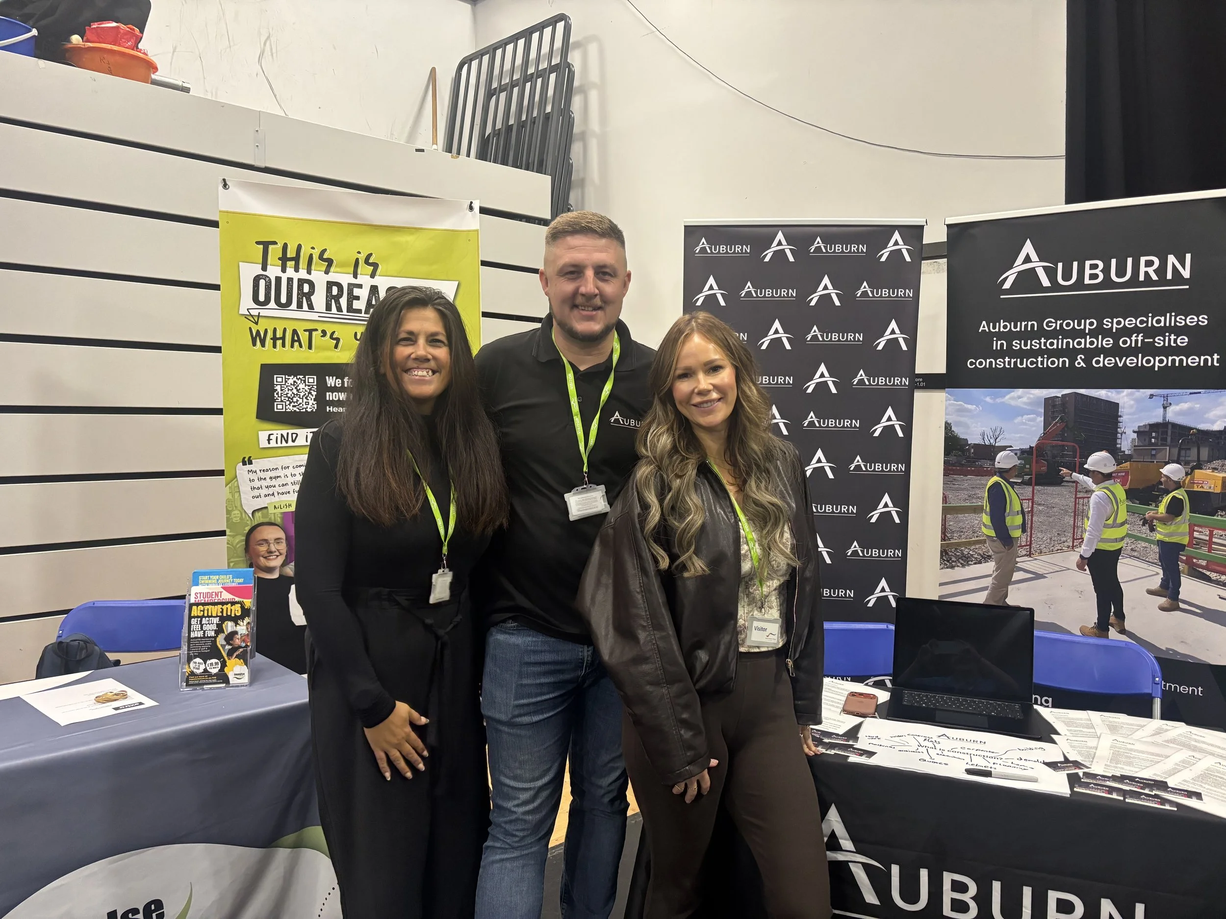 Auburn were honoured to attend the Freshers Fair with South Essex College of Further and Higher Education at Thurrock College yesterday afternoon, where the team shared insights with students into the construction industry and discussed the wide rang