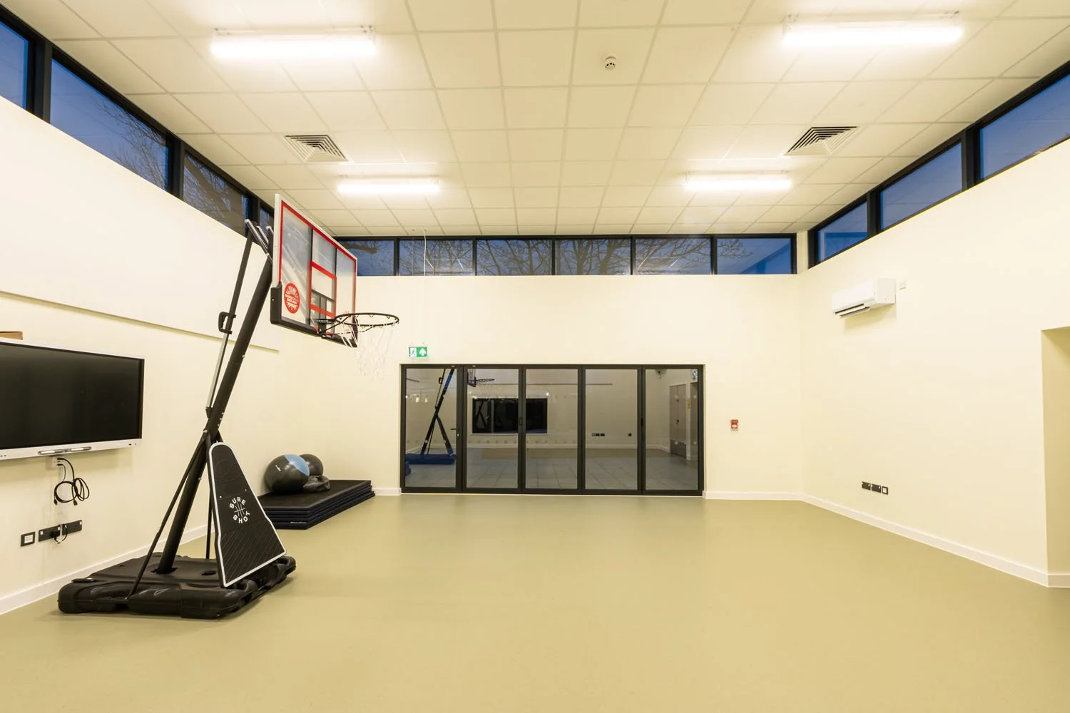 Mayesbrook SEND Resource Base - Old Rectory_Internal Gym View - Auburn Group