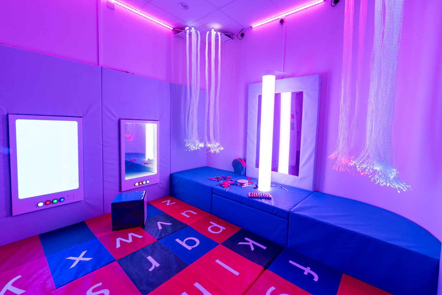 Mayesbrook SEND Resource Base - Old Rectory_Internal Sensory room View - Auburn Group
