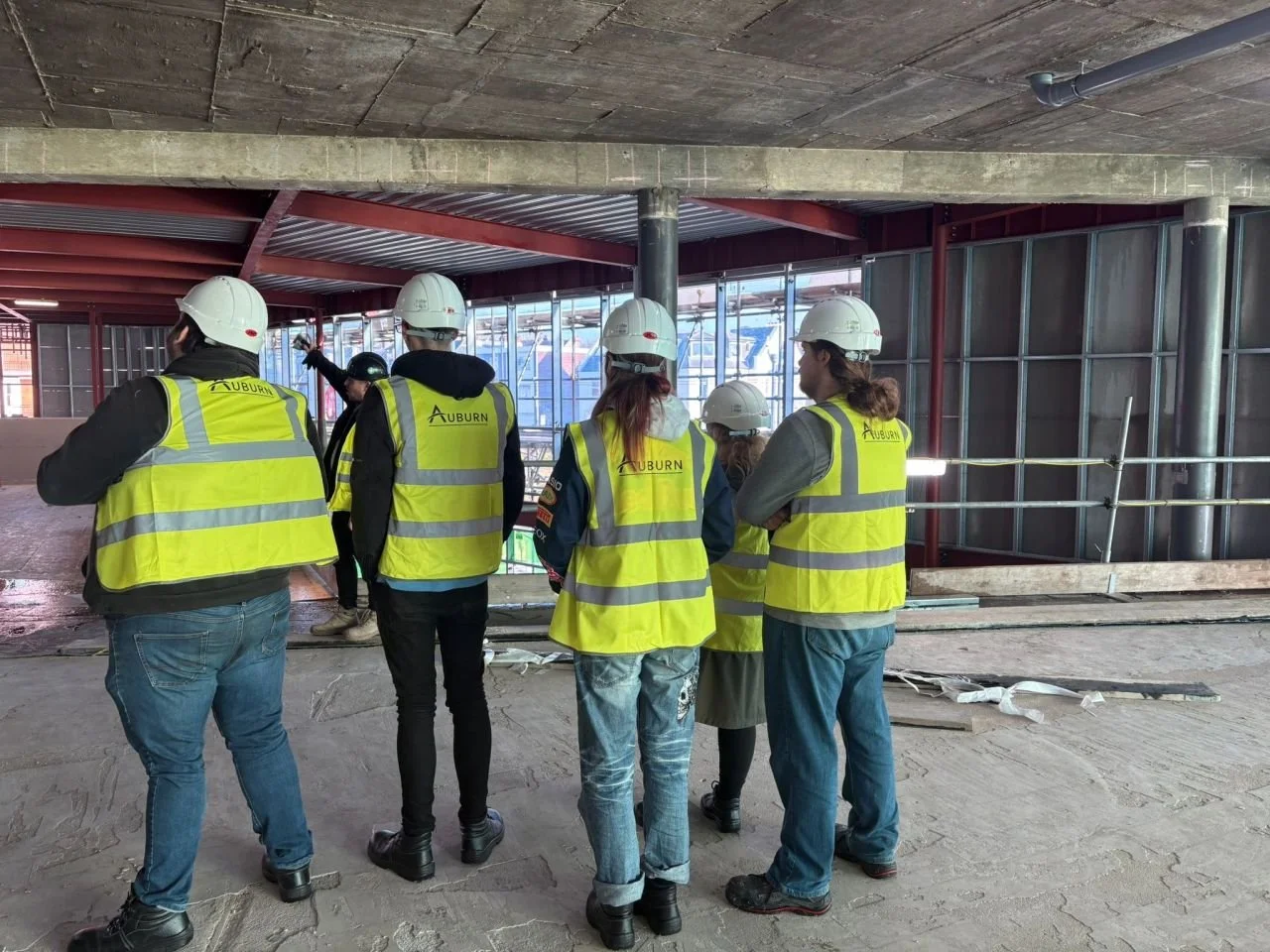 There’s something special about seeing this programme come to life.

Last week, we welcomed the first HARP Homelessness Charity Construct cohort to Cliffs Pavilion for a hands-on site visit and a look at how a live construction project really works.
