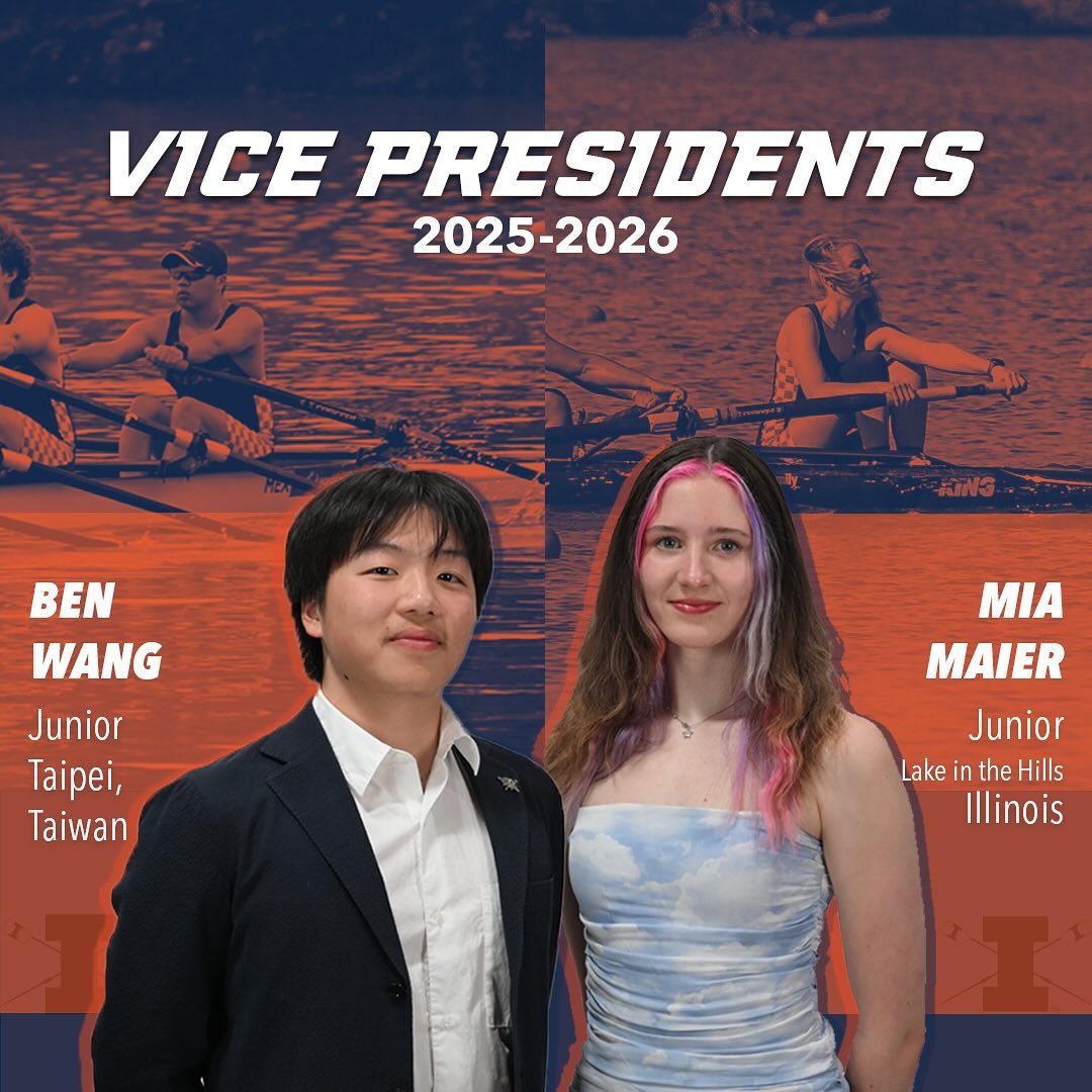 Responsible for all travel plans, merchandise affairs, and event planning, our vice presidents hold a critical role on our executive board. Eager to serve in this position for our 2025-2026 season, we are thrilled to introduce Benjamin Wang and Mia M