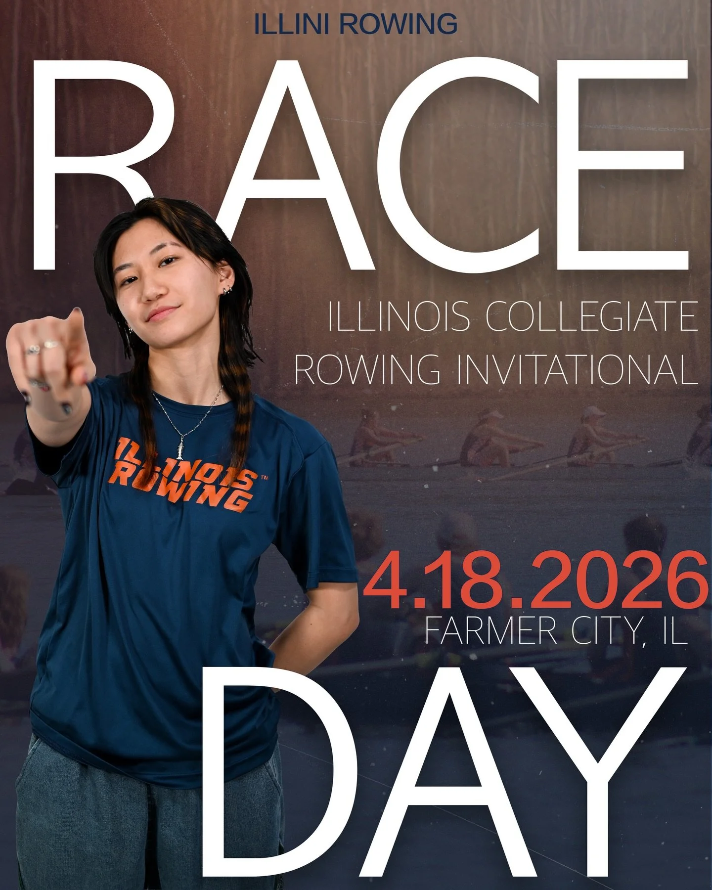 ICRI-

📍 Clinton Lake
⏰ 8:00
🗒️ crewtimer.com
#uiuc #illini #illinois #rowing #raceday