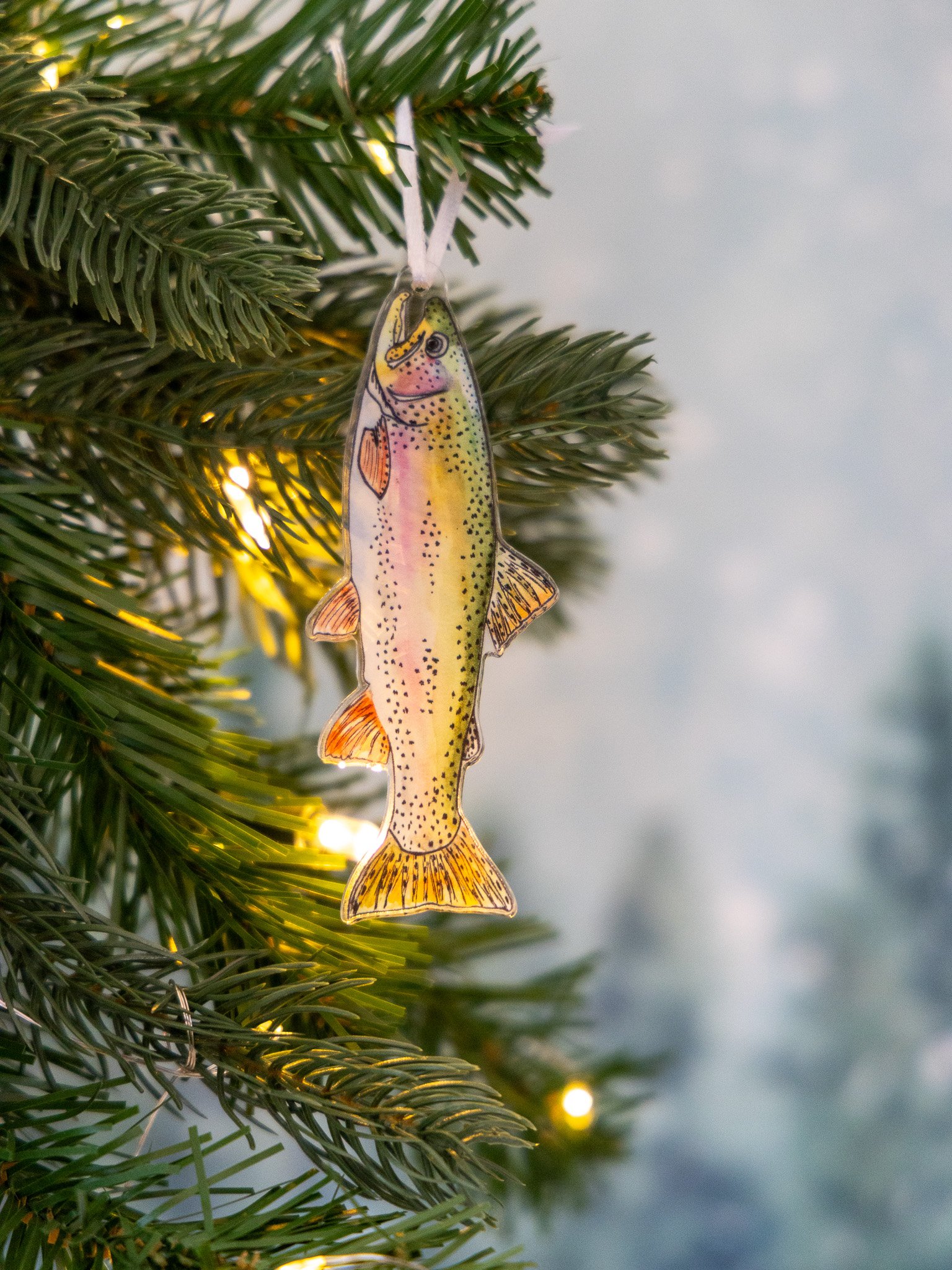 Abigail Leigh Designs Rainbow Trout Ornament 1.jpg