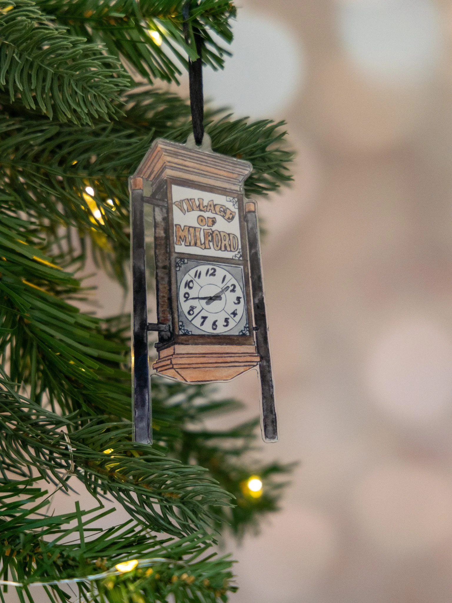 Abigail Leigh Designs Milford Clock Tower Ornament 2.jpg